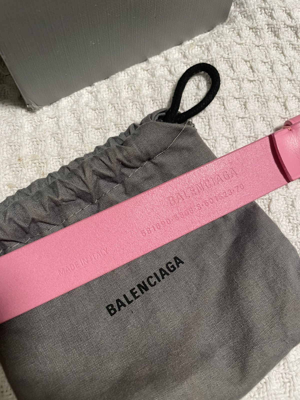 Balenciaga Balenciaga Thin Belt Size ONE SIZE - 3 Thumbnail