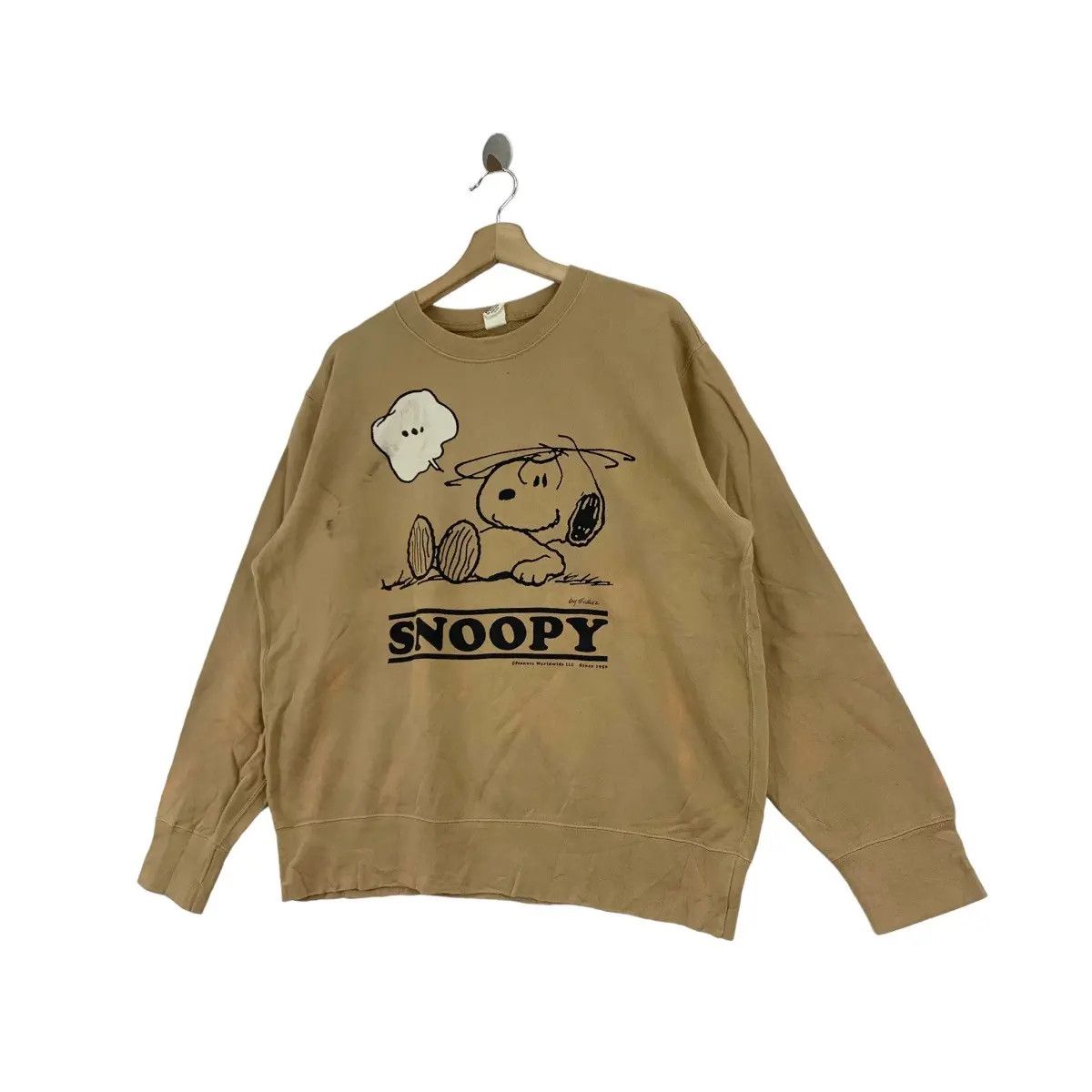 Uniqlo UNIQLO x SNOOPY PEANUTS Cheerful In Morning Oversize Size L / US 10 / IT 46 - 4 Thumbnail