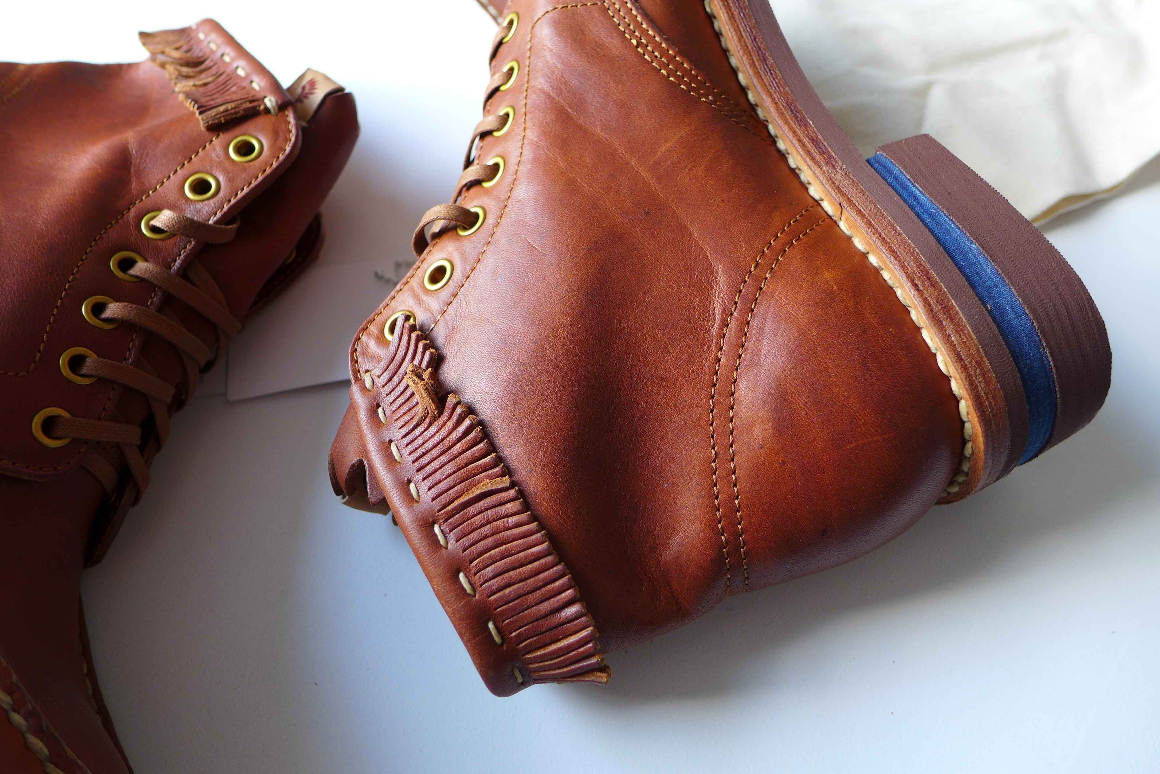 Visvim Visvim FW16 Blackfoot MocToe Boots-Folk -- Brown Leather Size US 9.5 / EU 42-43 - 10 Thumbnail