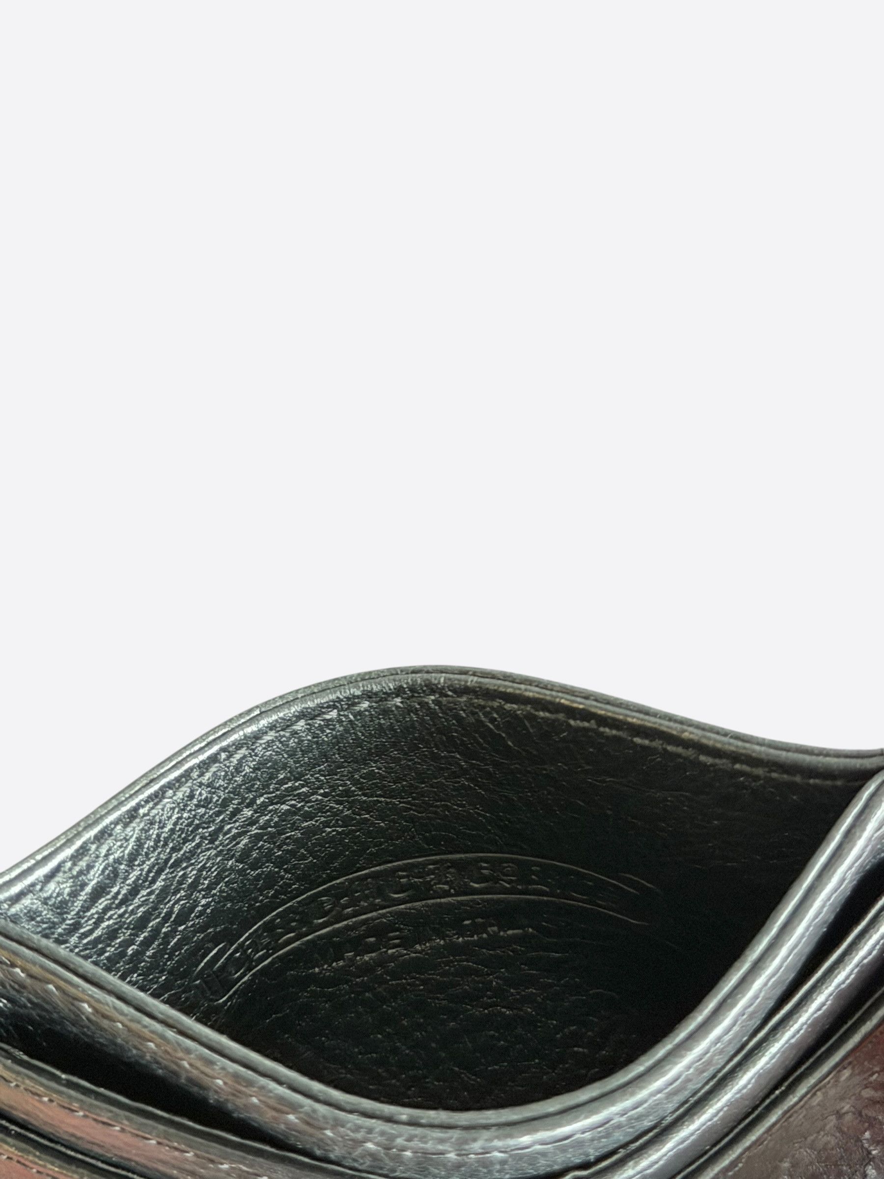 Chrome Hearts Chrome Hearts Black & Silver Scroll Cardholder Size ONE SIZE - 3 Thumbnail