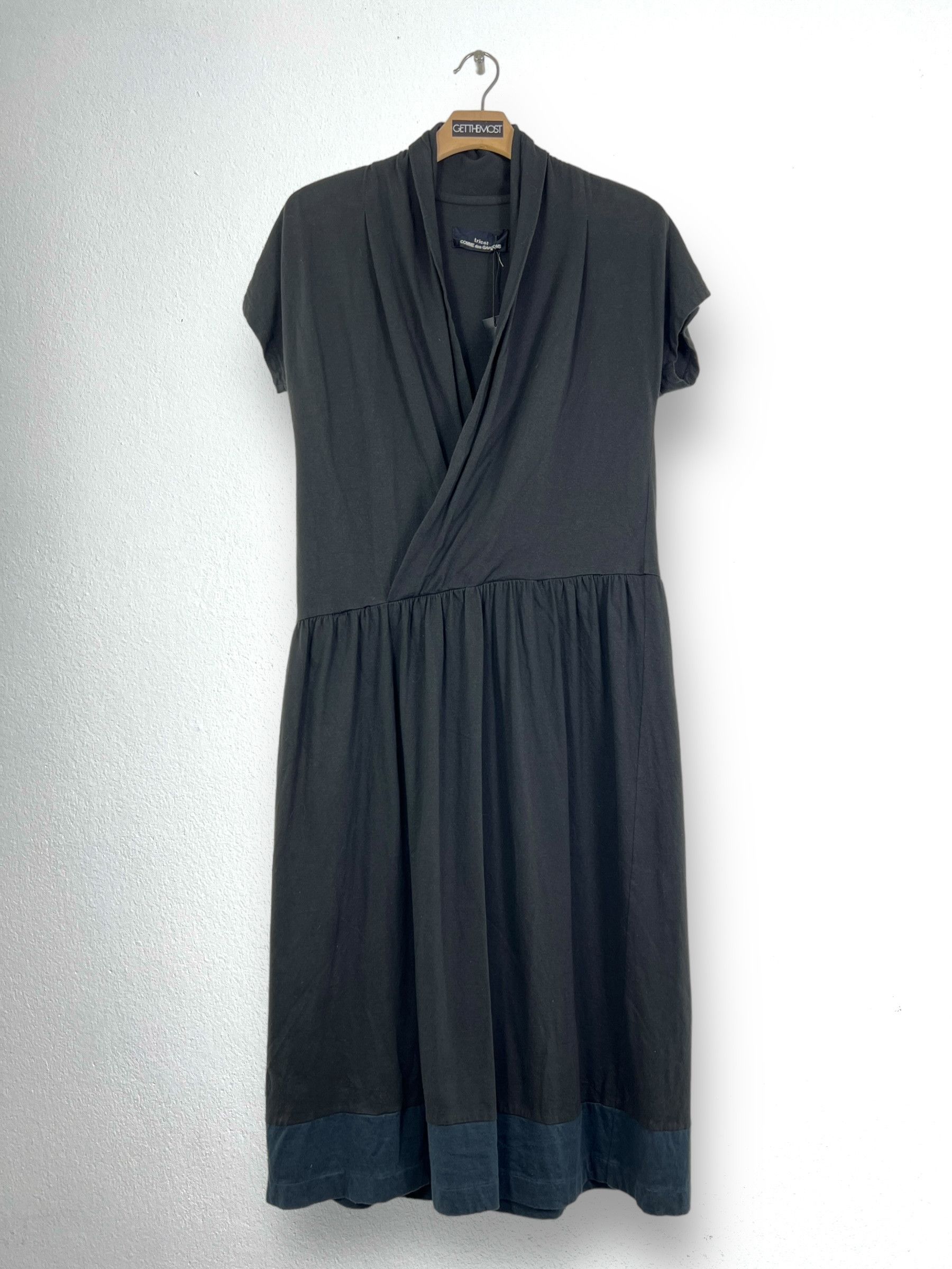 Tricot Comme des Garcons tricot COMME des GARÇONS AD1996 Black Maxi Dress GTMPT725 Size M / US 6-8 / IT 42-44 - 1 Thumbnail
