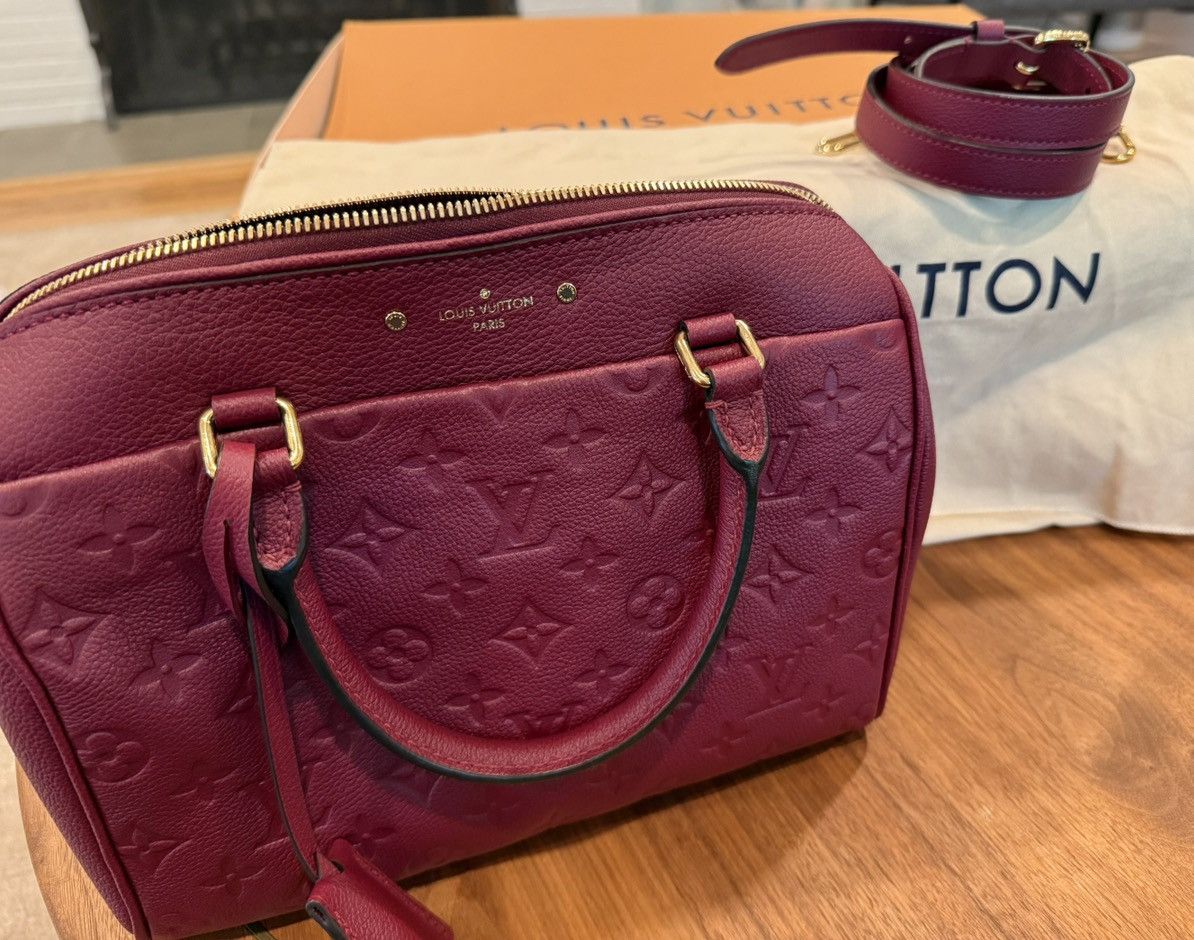 Louis Vuitton Louis Vuitton Empreinte Leather Speedy Bandouliere 25 Size ONE SIZE - 1 Thumbnail