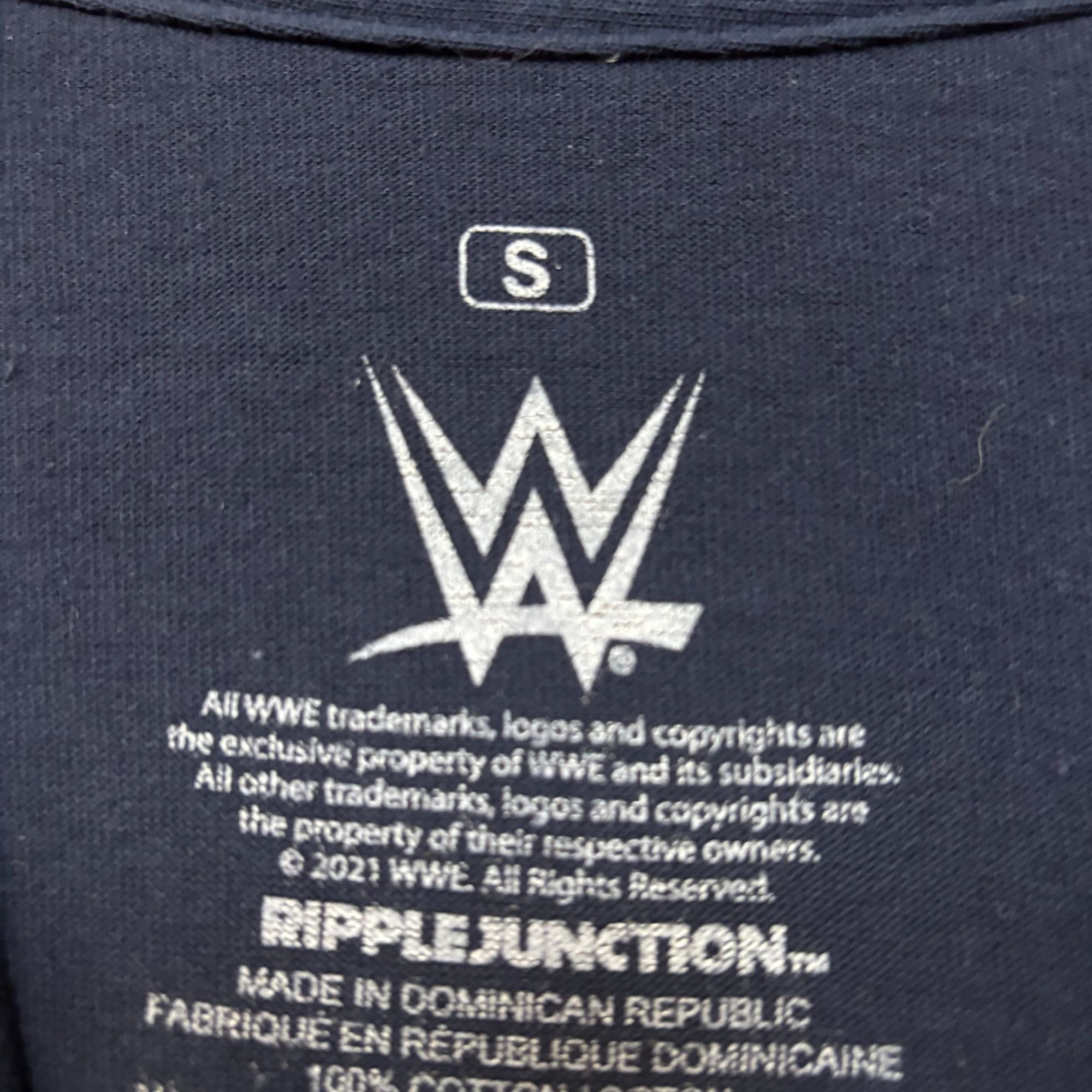 WWE WWE Dwayne The Rock Johnson The Great One Navy T-Shirt Small Size US S / EU 44-46 / 1 - 4 Thumbnail