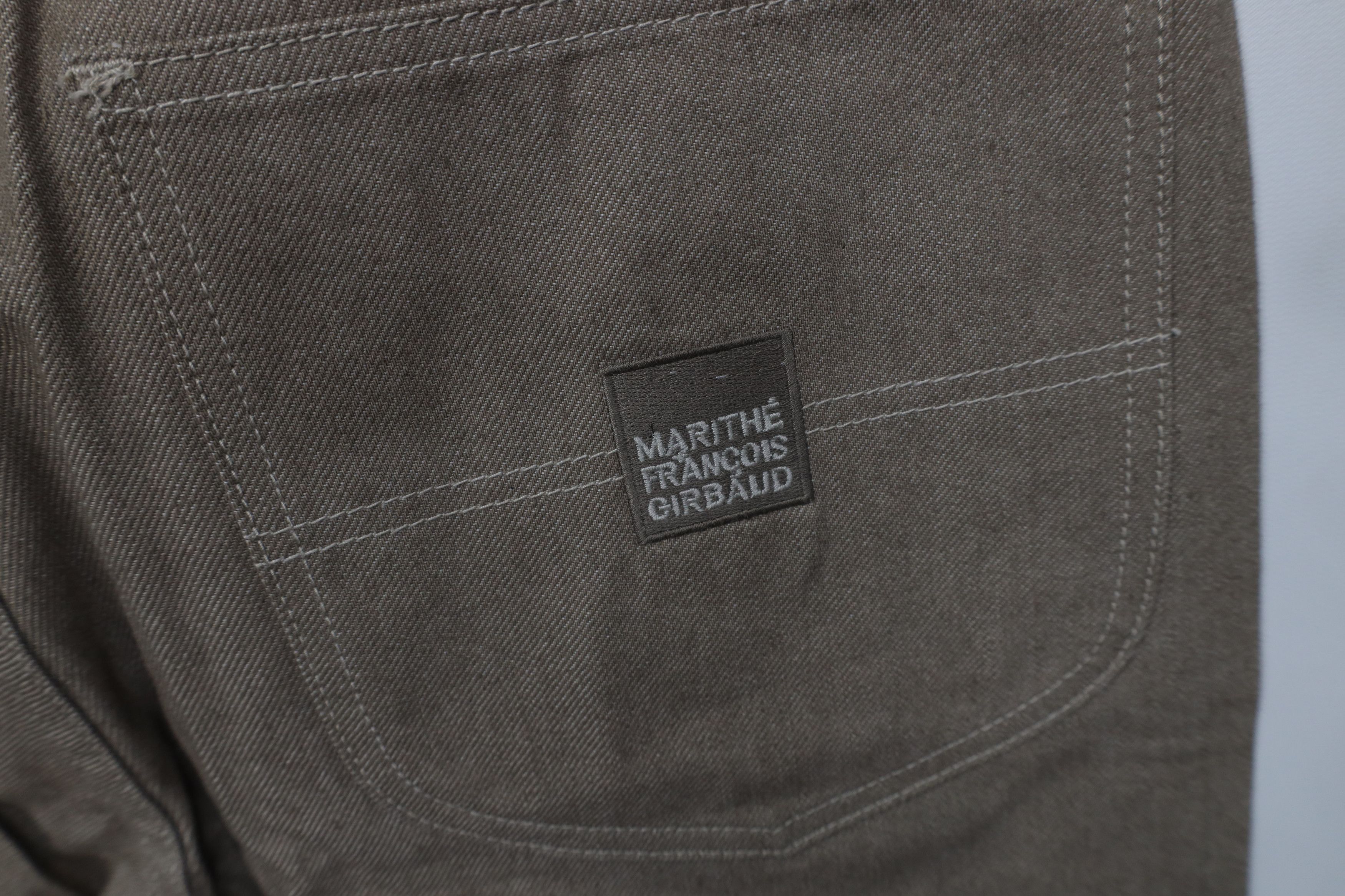 Marithe + Francois Girbaud Deadstock Vintage 90s Marithe Francois Girbaud Denim Shorts Size US 32 / EU 48 - 13 Thumbnail