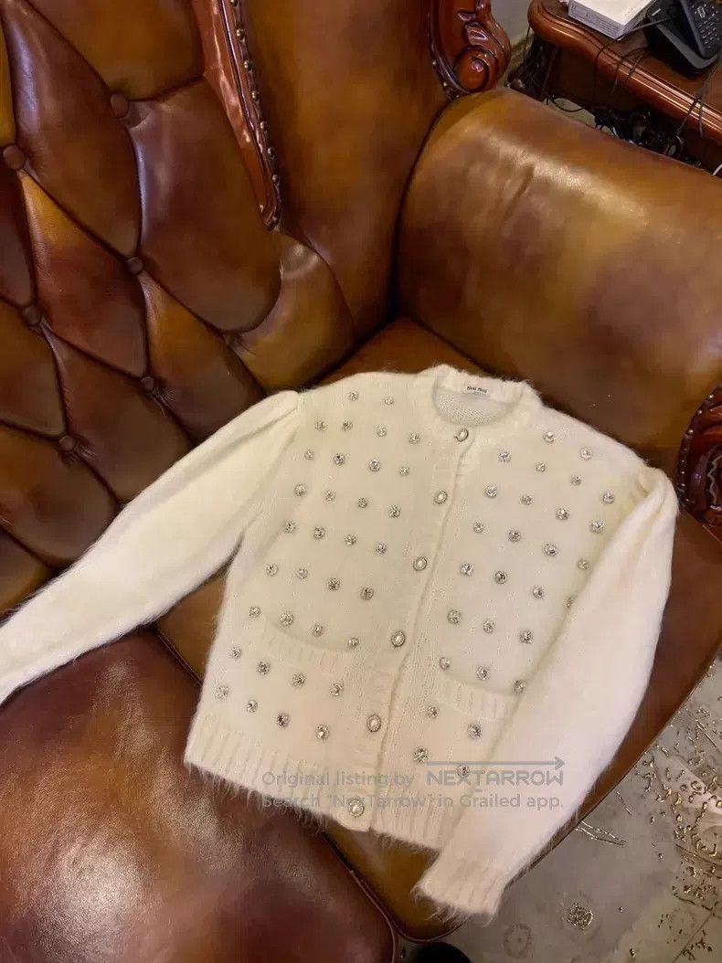 Miu Miu Miu Miu 36 Knitted coat Size S / US 4 / IT 40 - 1 Thumbnail