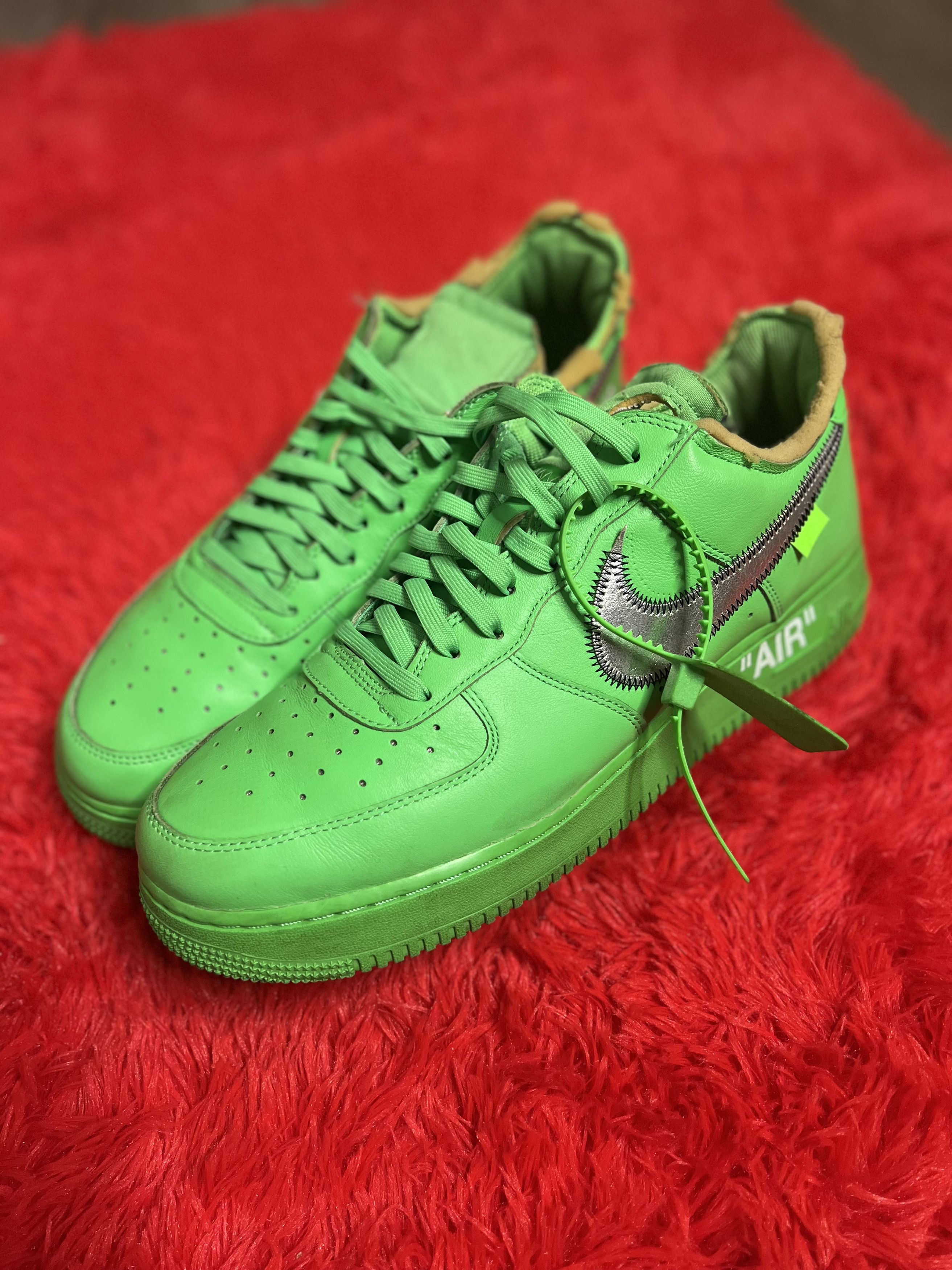 Nike × Off-White Nike Air Force 1 Low Off-White Brooklyn (2022) Size US 12.5 / EU 45-46 - 1 Thumbnail
