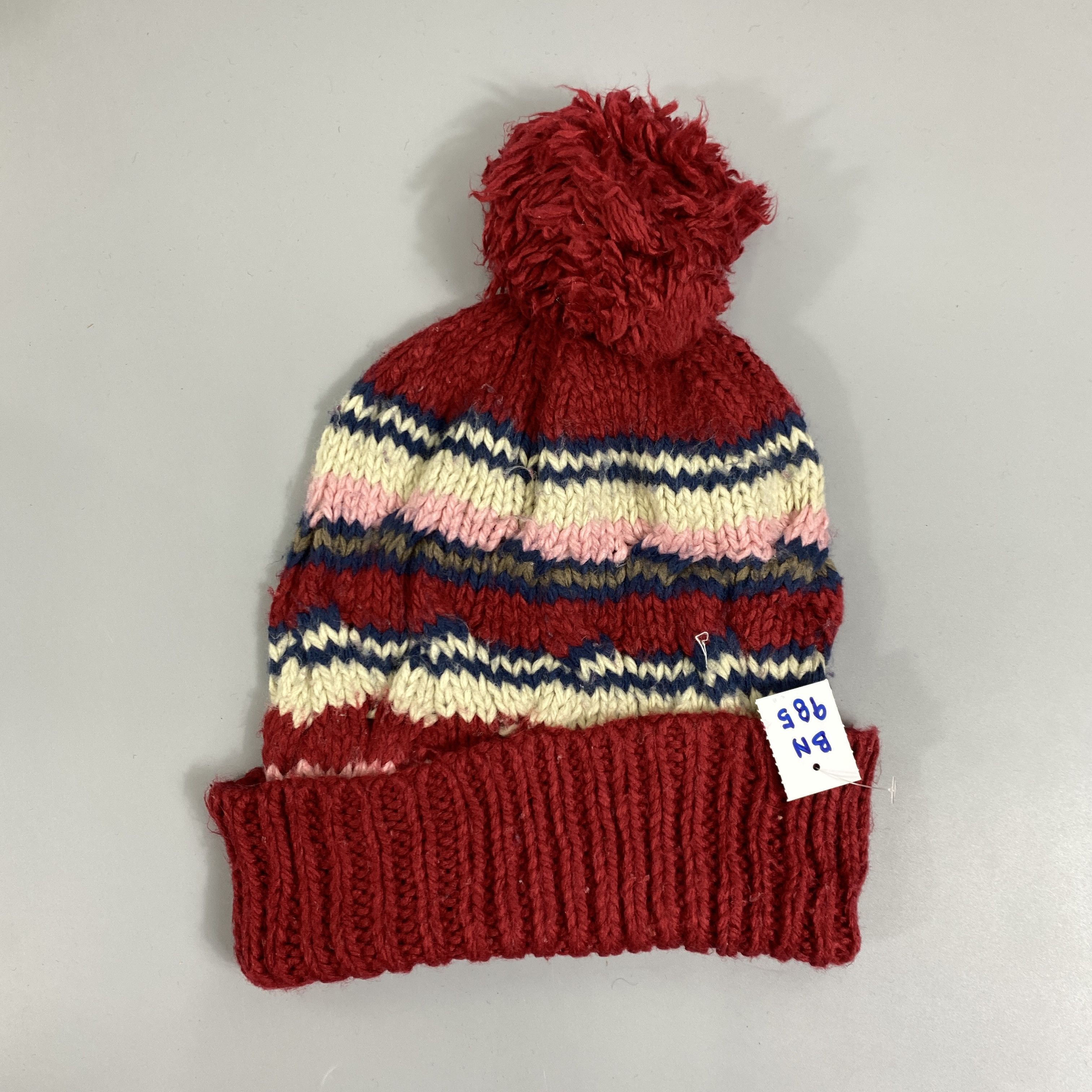 Japanese Brand Multicolor Snow Cap Beanie Hats -BN985 Size ONE SIZE - 6 Thumbnail
