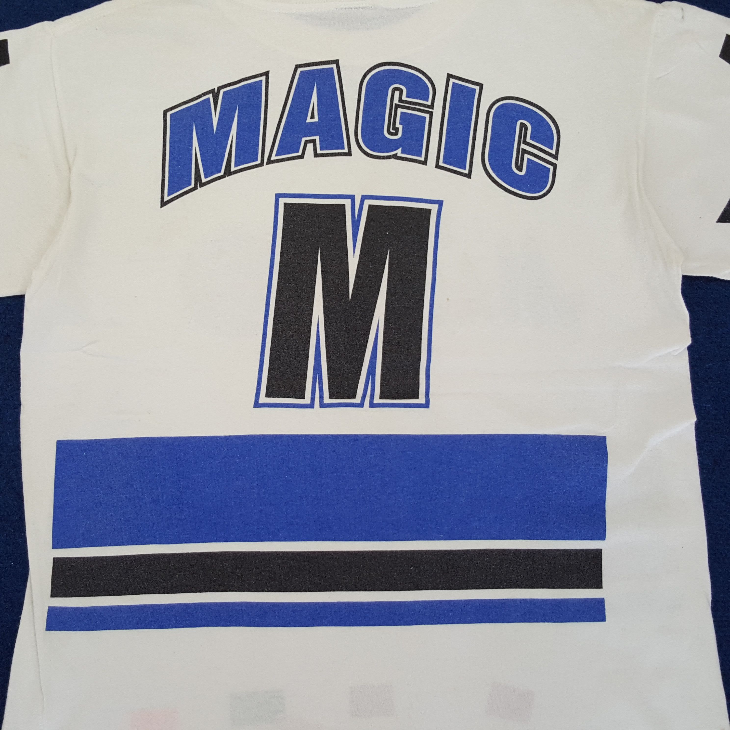 NBA × Salem Sportswear × Vintage Vintage Orlando Magic Basketball NBA Team T-shirt Size US L / EU 52-54 / 3 - 5 Thumbnail