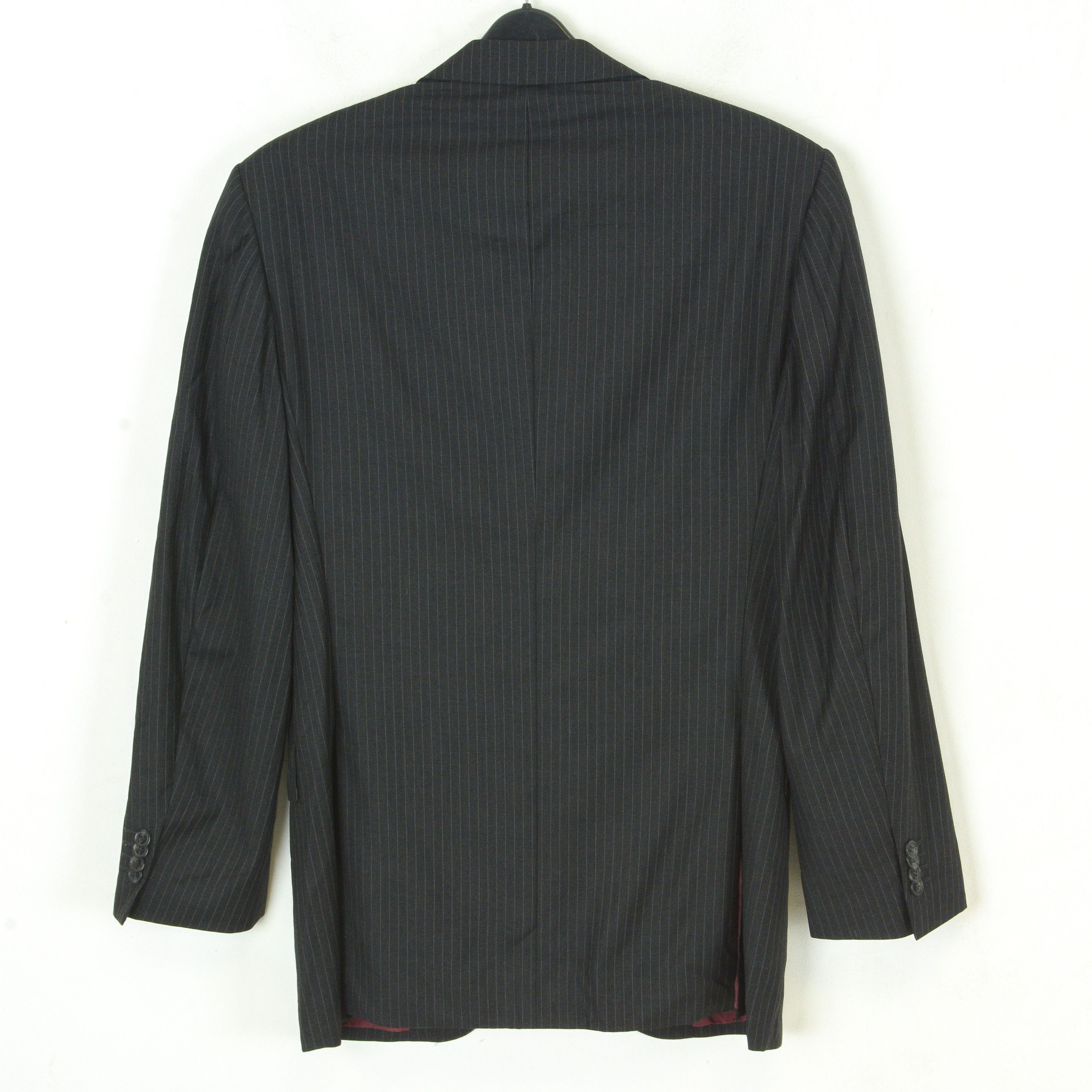 Suitsupply Wool Super110 Pinstriped Coat Blazer UK 38L US Suit Jacket Size 38L - 5 Thumbnail