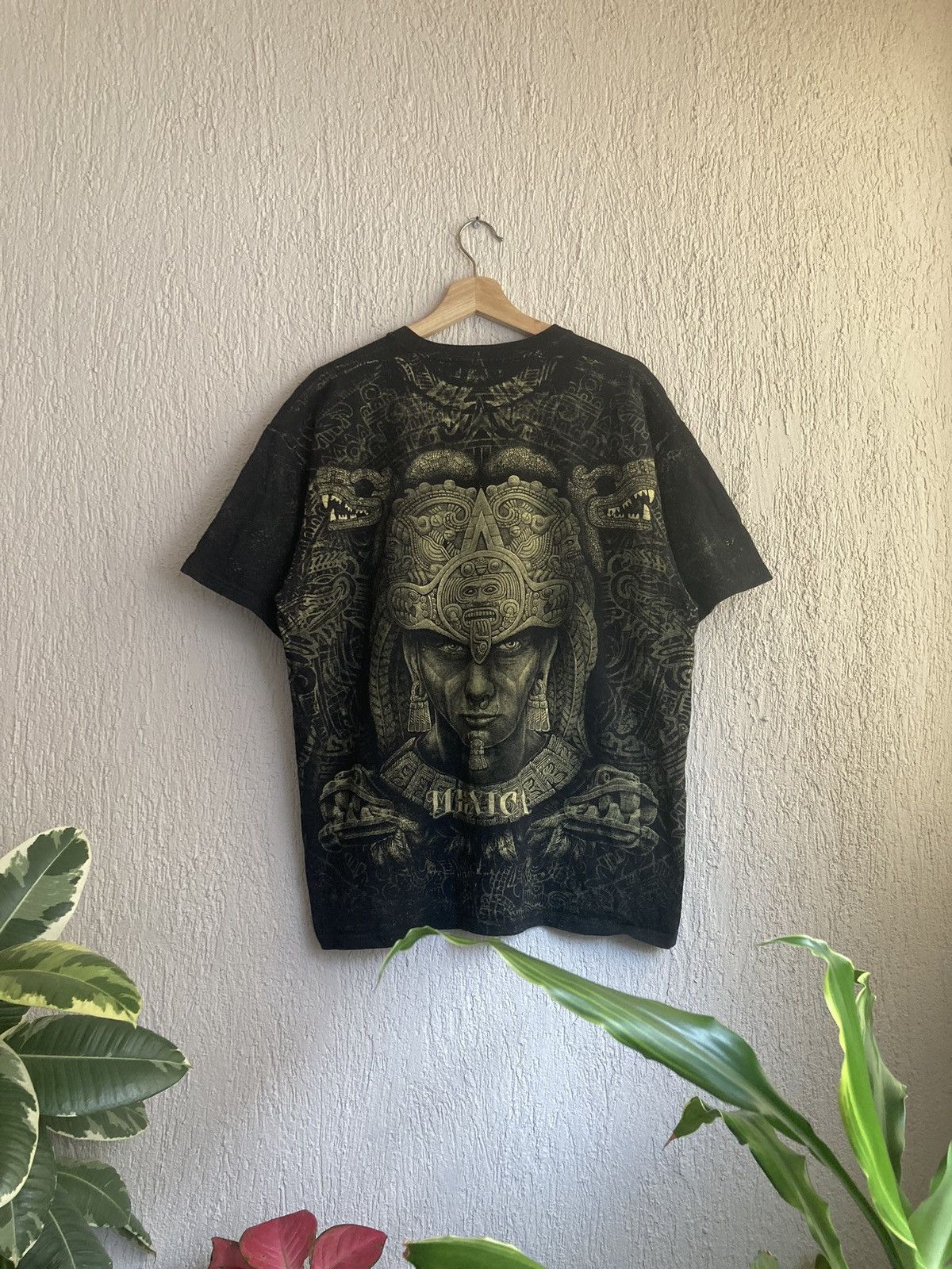 Aztech Mountain × Vintage Vintage Mexican Aztec Bacalar Purblo Magico t shirt Size US XL / EU 56 / 4 - 3 Thumbnail