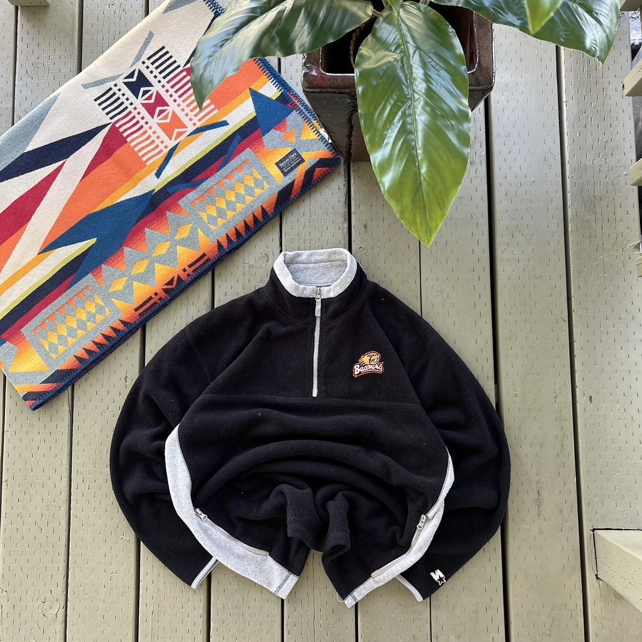 Starter × Vintage Vintage 90s Oregon State University Crewneck Sweatshirt Size US L / EU 52-54 / 3 - 2 Thumbnail