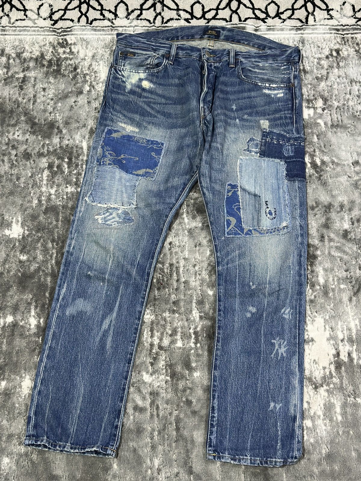 Polo Ralph Lauren Polo Ralph Lauren jeans distressed Size US 36 / EU 52 - 1 Thumbnail