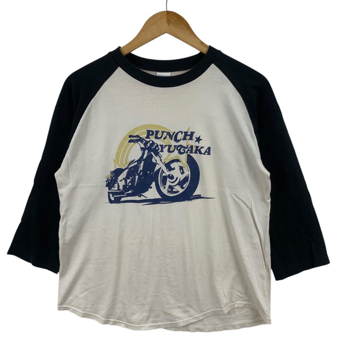 Other PUNCH YUTAKA Japan Musician Motorcyle Raglan Tee Shirt Size US M / EU 48-50 / 2 - 4 Thumbnail