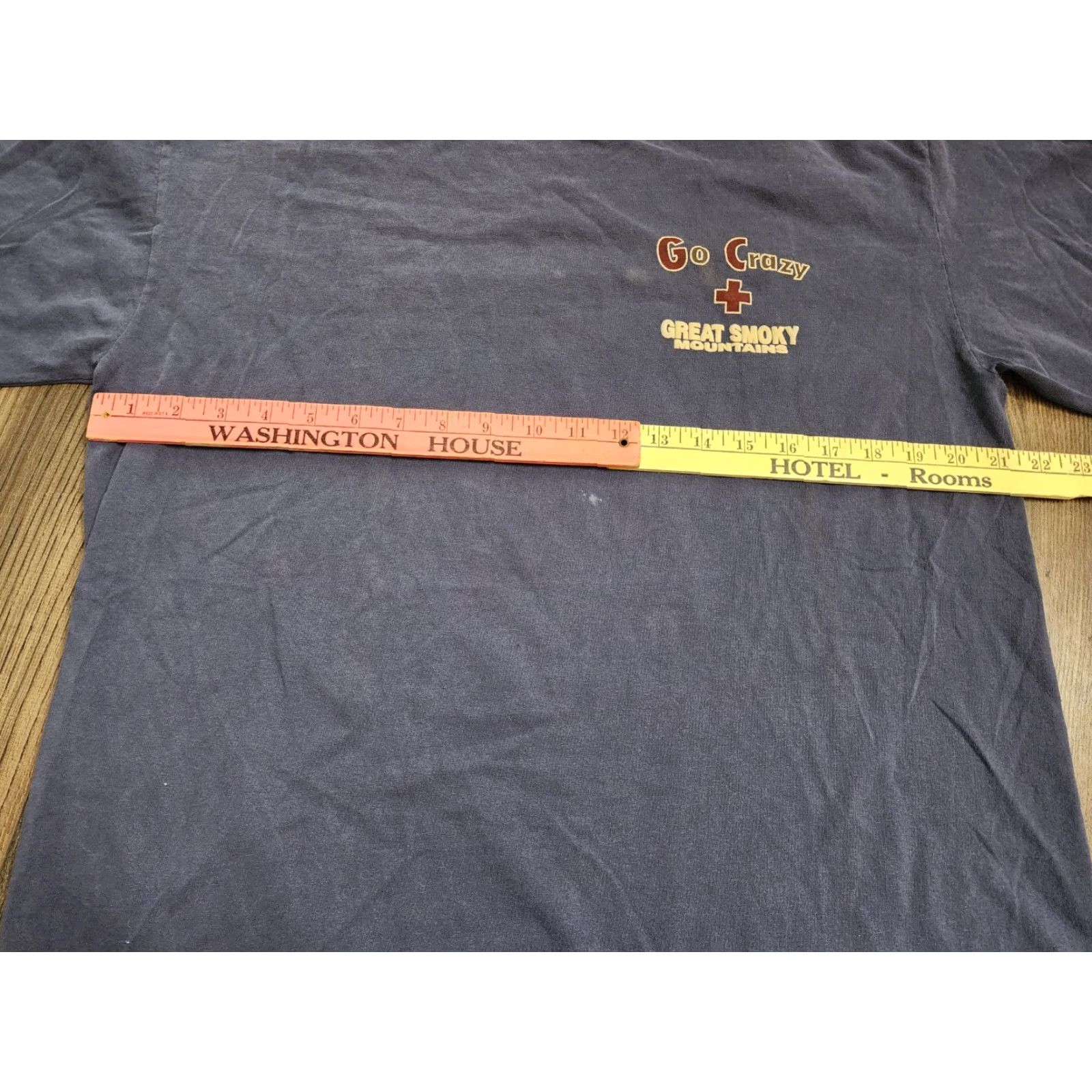 Delta VINTAGE Delta 90s Great Smoky Mountains Paramedic Funny T-Shirt Large Blue Mens Size US L / EU 52-54 / 3 - 2 Thumbnail