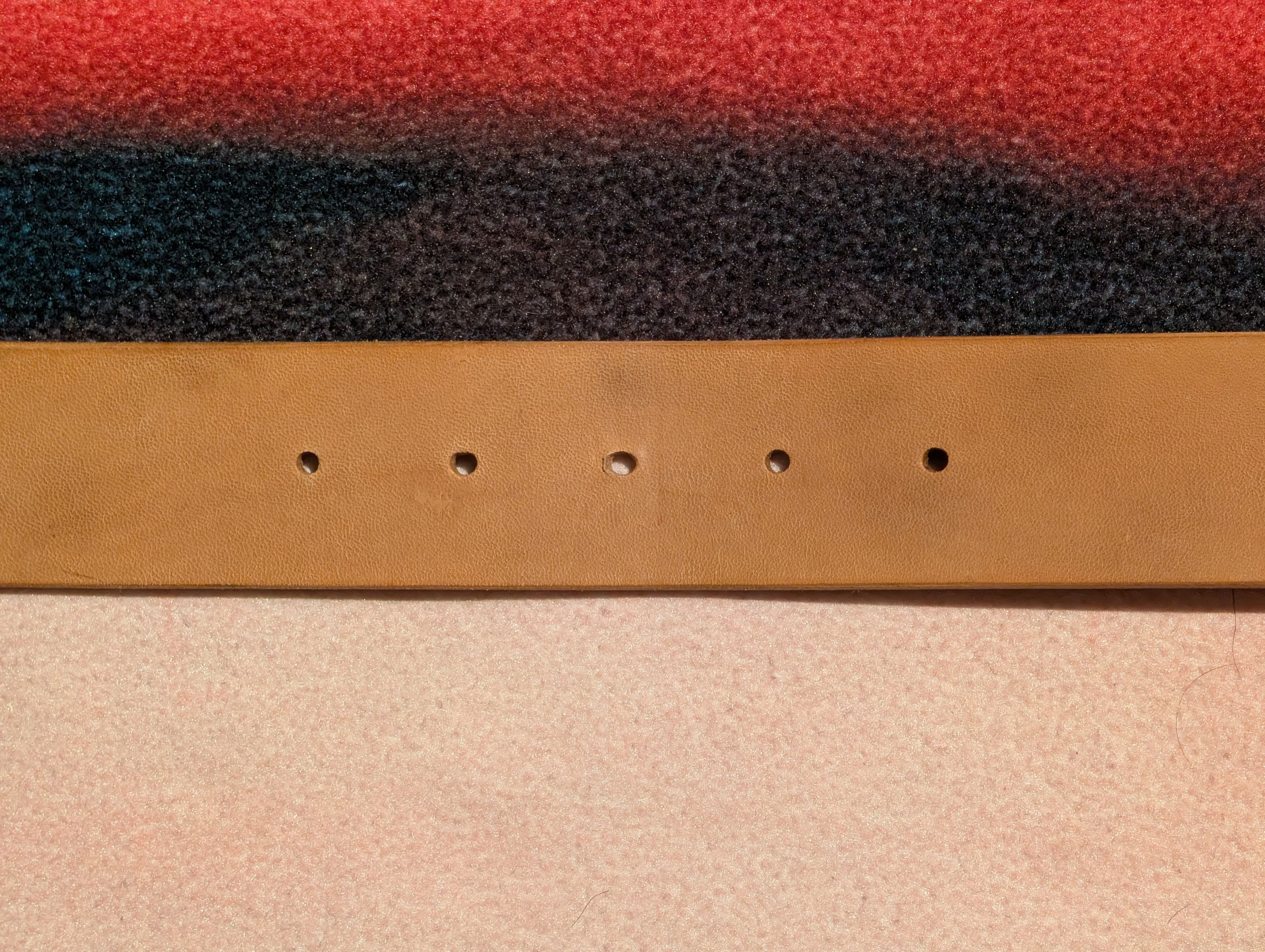 Visvim Plain Belt 40mm Size 30 - 6 Thumbnail