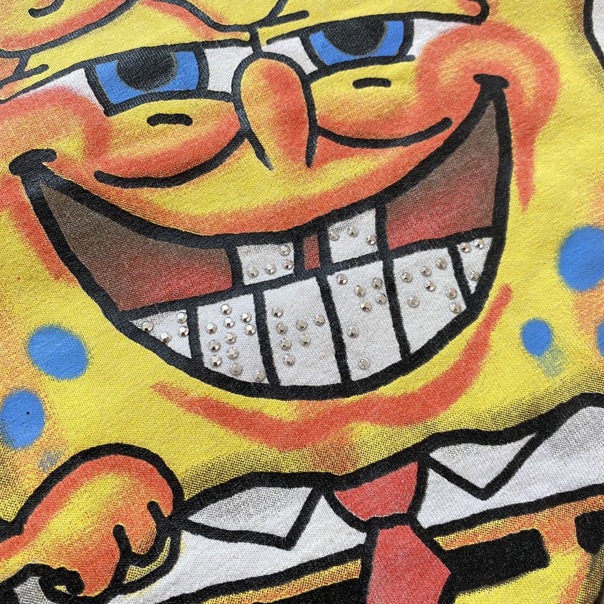 Nickelodeon Vintage 1999-2000 SpongeBob Patrick OG True Big Logo T-shirt Size US M / EU 48-50 / 2 - 4 Thumbnail