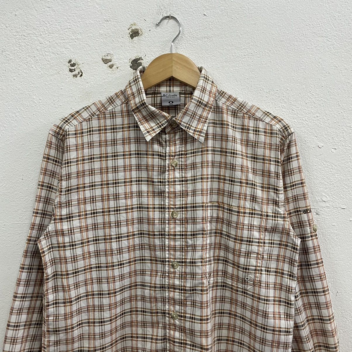 Columbia × Vintage 🔥Vintage Columbia Titanium Checkerd Plaid Buttons Shirts Size US M / EU 48-50 / 2 - 3 Thumbnail