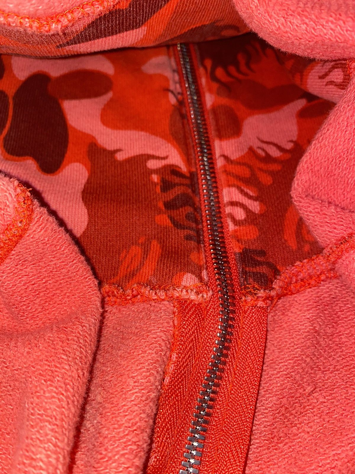 Bape × Nigo Fire Camo Full Zip Hoodie Size US M / EU 48-50 / 2 - 11 Thumbnail
