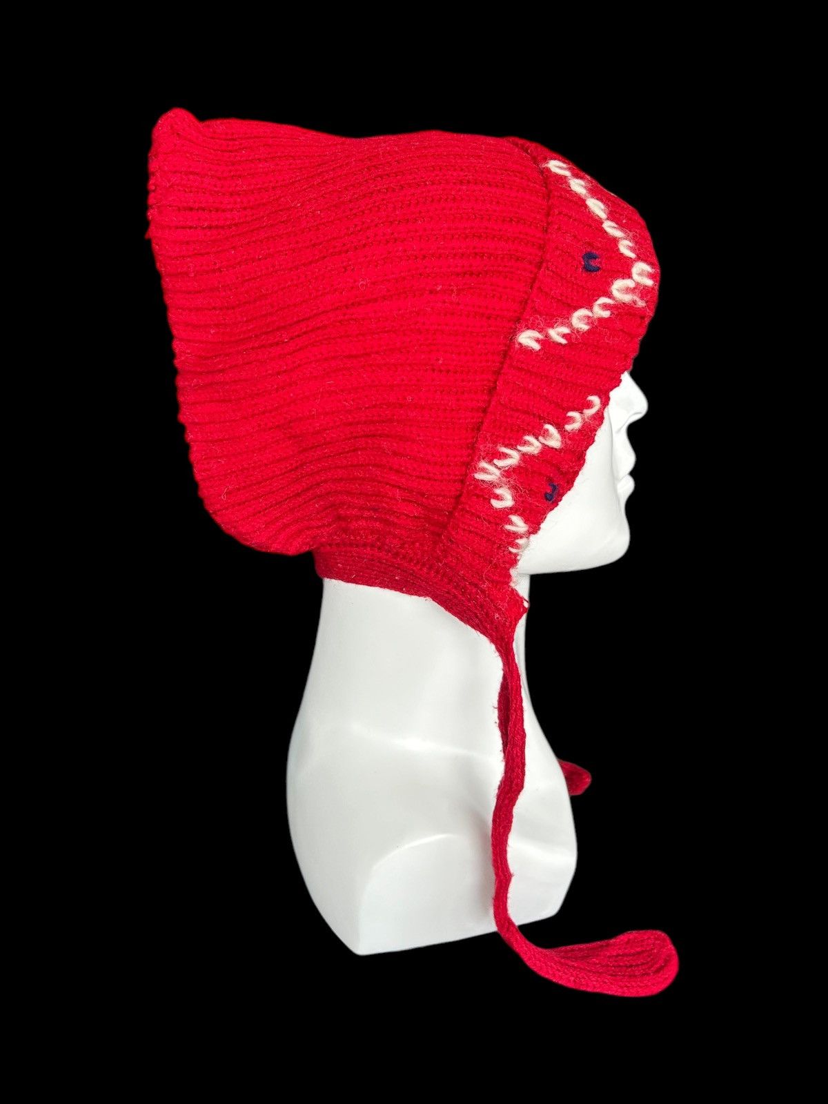 Japanese Brand × Kapital × Vintage Vtg Japanese Style Beanie Mohawk Handmade Rare☠️☠️ Size ONE SIZE - 1 Thumbnail
