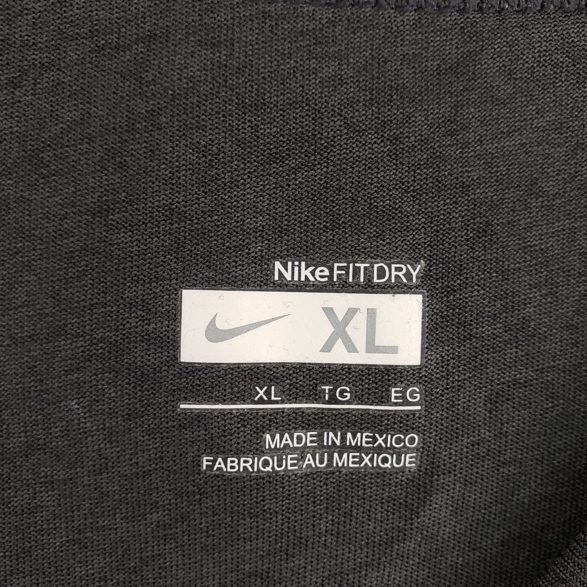 Nike Nike Shirt Dark Gray Performance Short Sleeve Athletic XL Size US XL / EU 56 / 4 - 5 Thumbnail