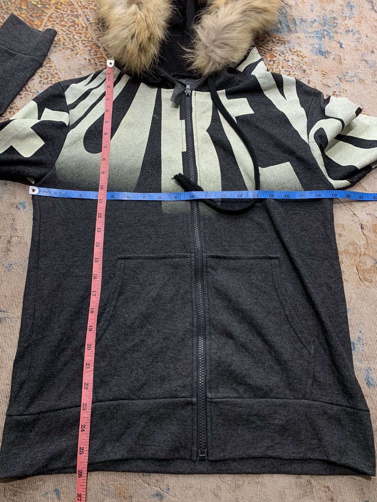 Undefined Japan faux fur zip hoodie if6w9 LgB style