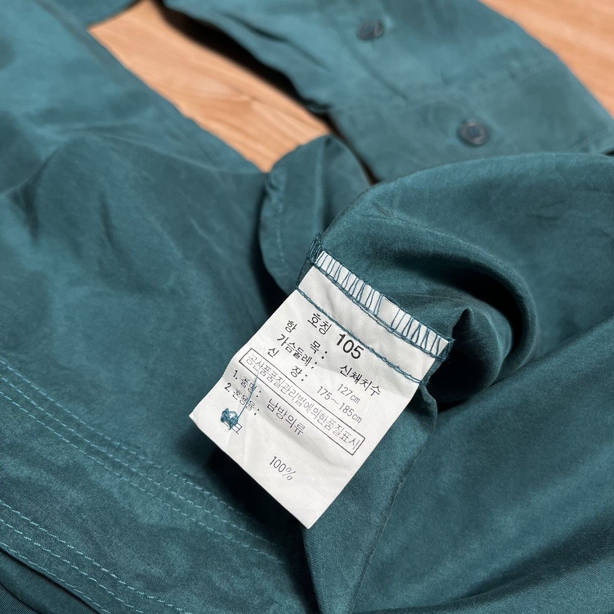 Pierre Balmain × Vintage 90s Pierre Balmain Paris Double Pocket Silk Shirt Size US L / EU 52-54 / 3 - 6 Thumbnail