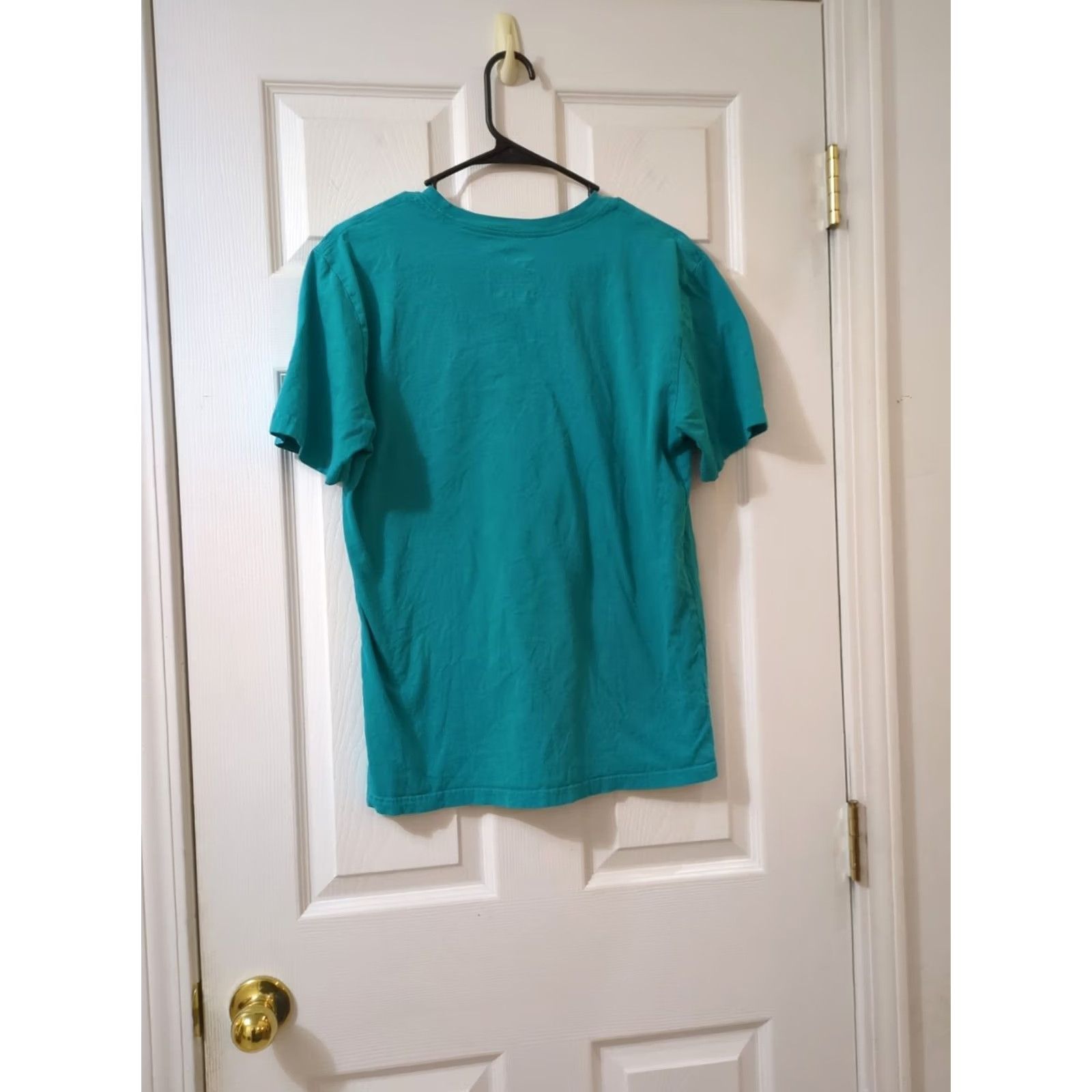 Nike Nike T-Shirt Mens Medium Turquoise King Is King LBJ South Beach Beach Graphic Print Regular Fit Crew Neck Short Sleeve Men Size US M / EU 48-50 / 2 - 5 Thumbnail