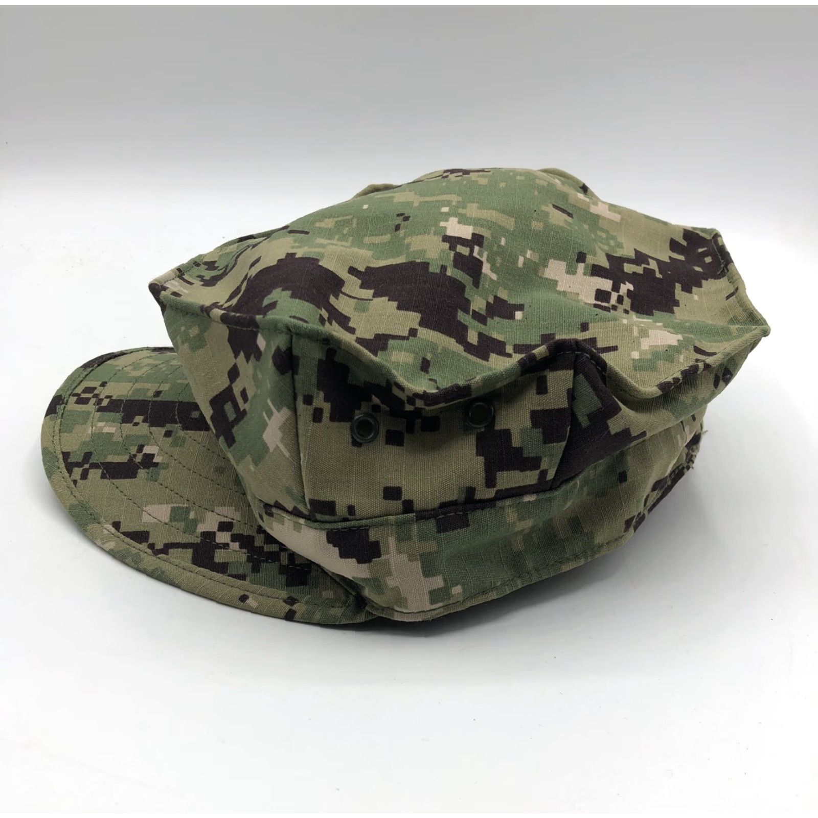 Vintage VINTAGE Army Hat Men U.S Navy 7 1/4 Camouflage Green Army Cap Mens Size ONE SIZE - 4 Thumbnail