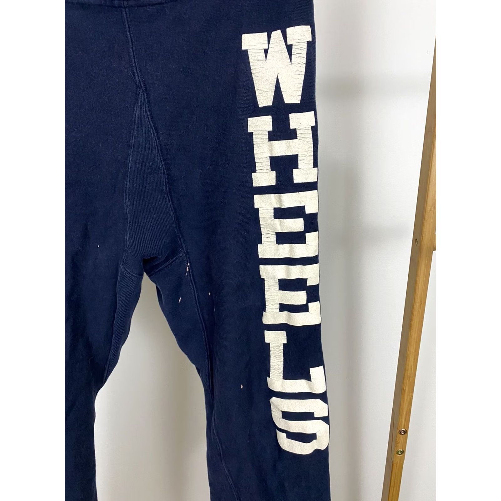 Champion VINTAGE Champion 70s Sweatpants Reverse Weave USA Blue Adult Medium Mens Size US 31 - 4 Thumbnail