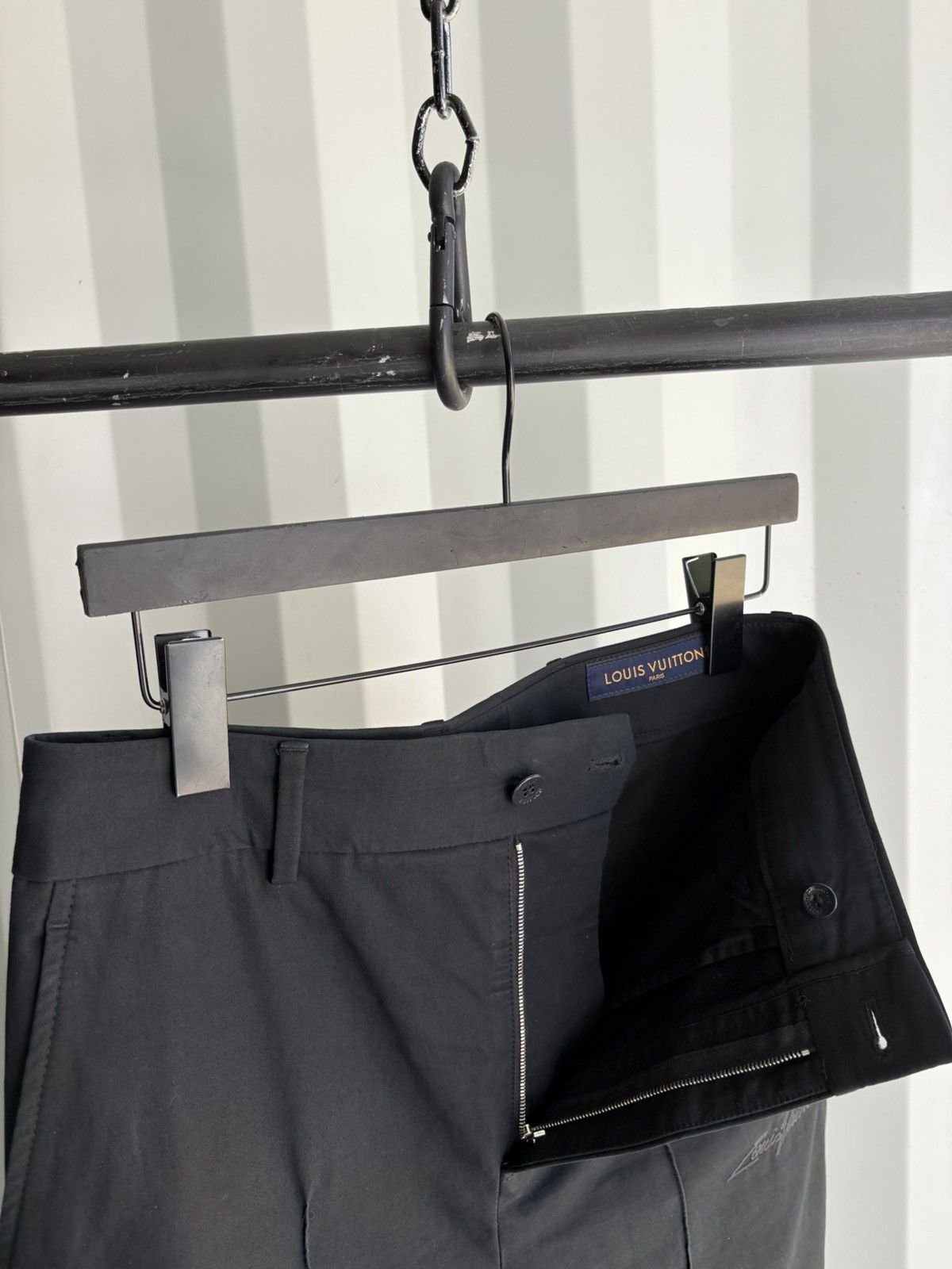 Louis Vuitton Pleated Trouser Pants Virgil Era Size US 30 / EU 46 - 3 Thumbnail