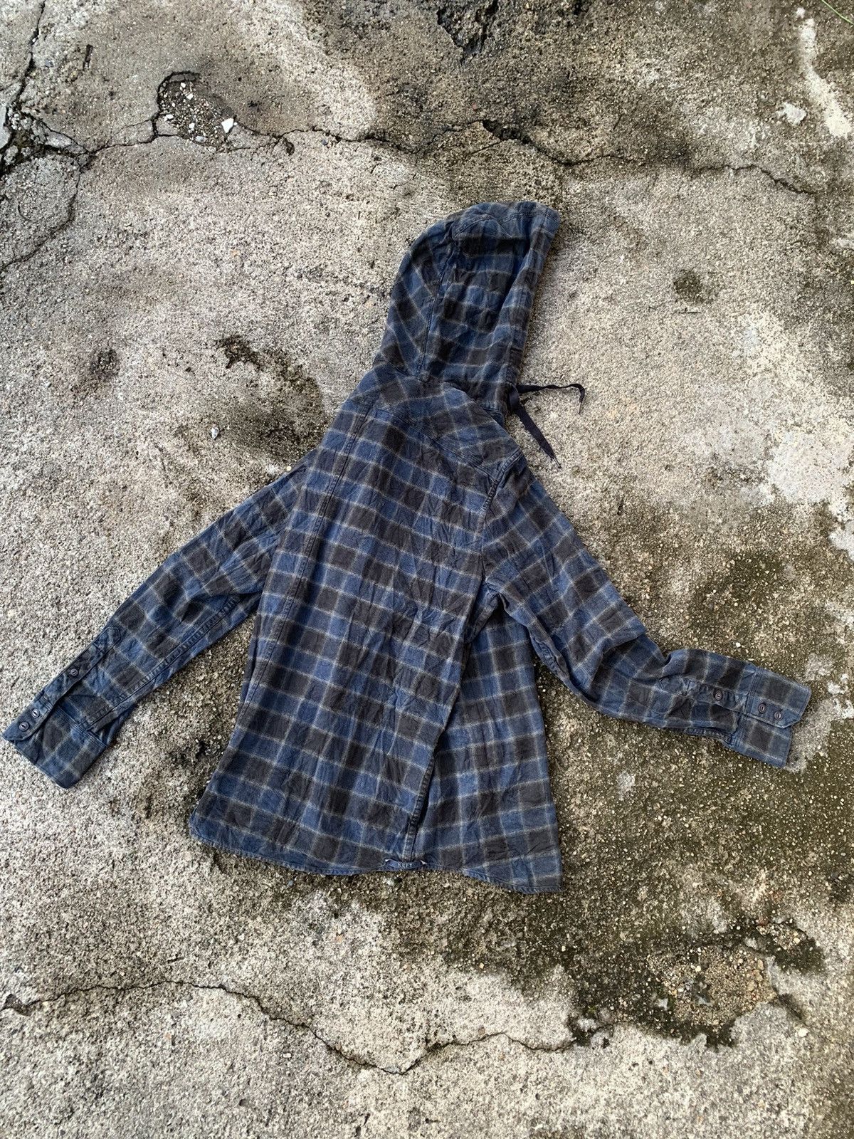 Diesel 🔥Steals🔥 Diesel Plaid Button Up With Hoodie Size US XL / EU 56 / 4 - 1 Thumbnail