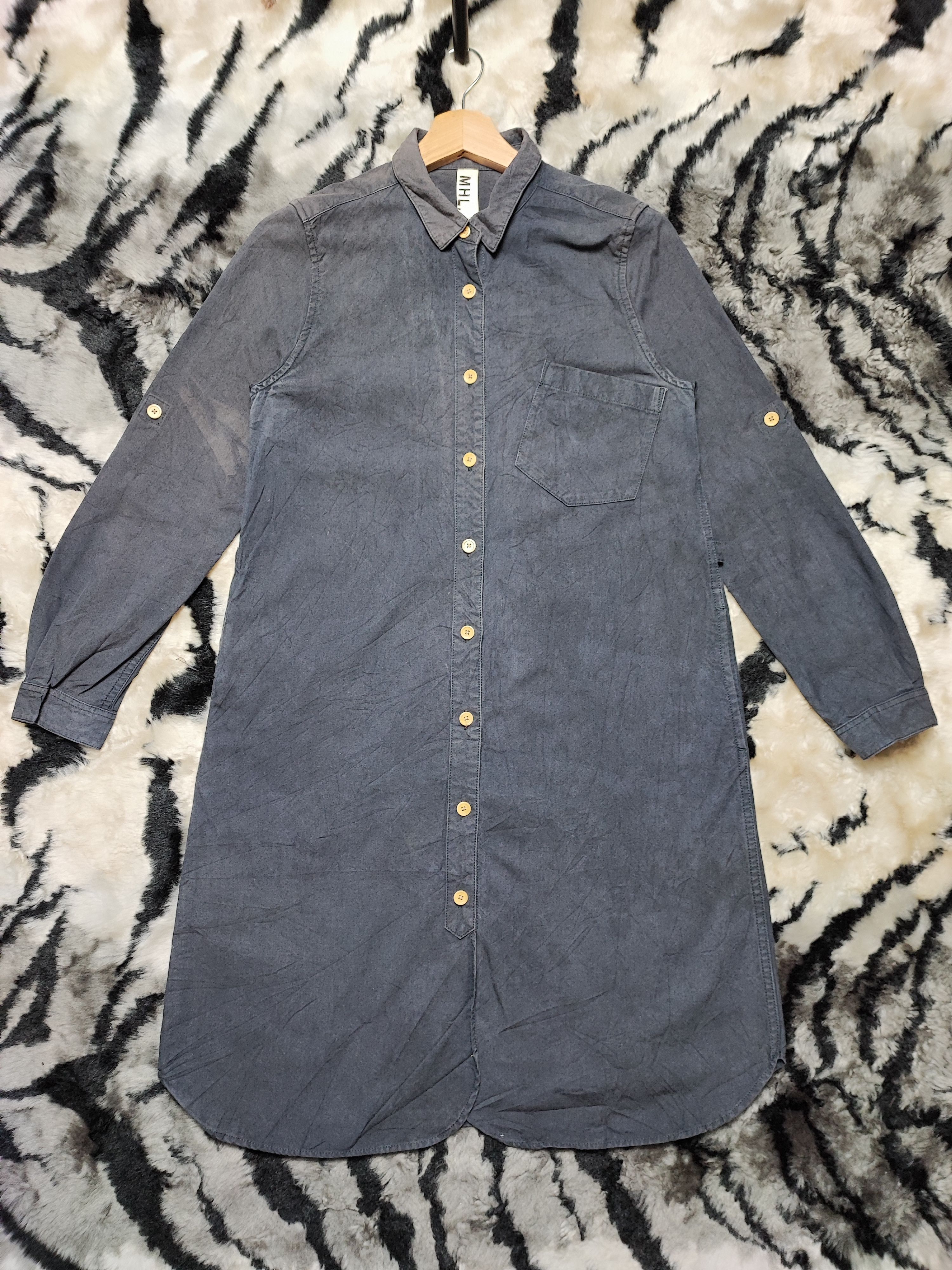 Margaret Howell × Vintage MHL Margaret Howell Dress Button ups Size S / US 4 / IT 40 - 2 Thumbnail