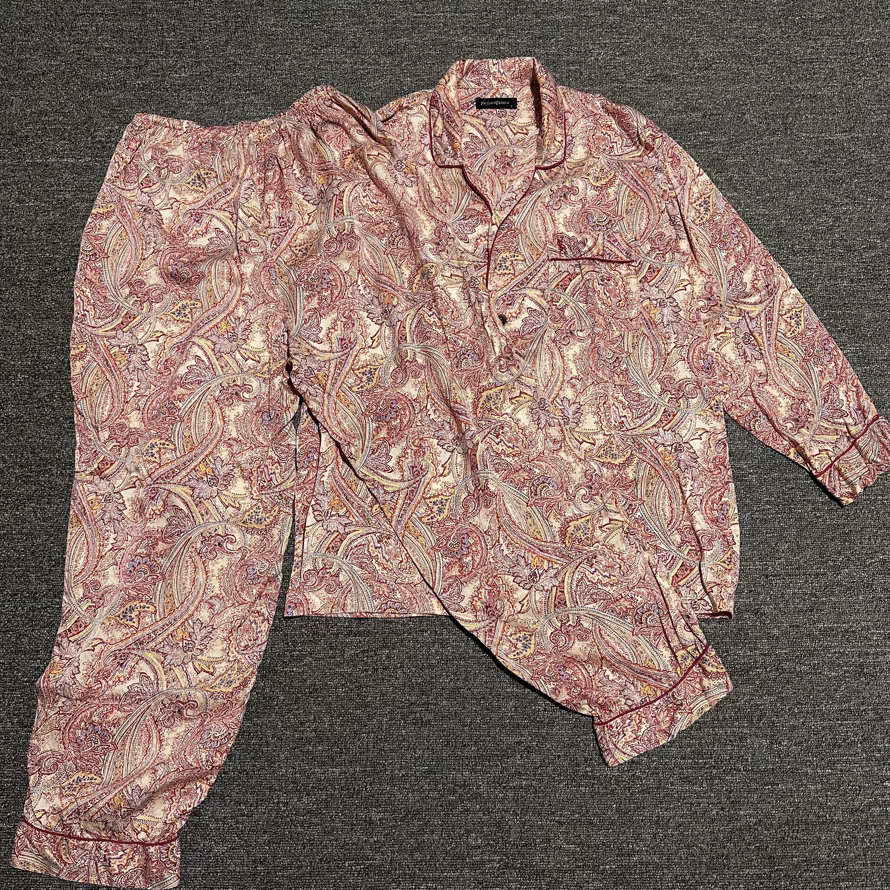 Yves Saint Laurent Yvessaintlaurent YSL Pajama Size US S / EU 44-46 / 1 - 1 Thumbnail