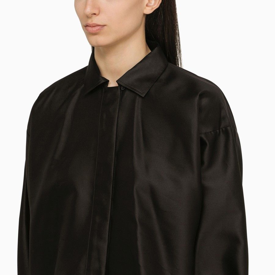 Max Mara o1d2blof0824 Blouse in Black Size S / US 4 / IT 40 - 4 Thumbnail