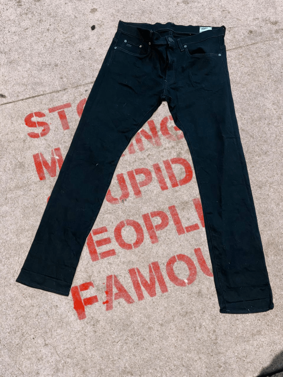 G STAR Men’s Slim Fit Denim Jeans Clean Look