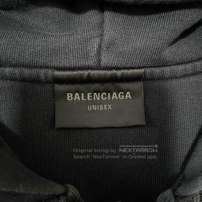 Balenciaga Balenciaga Inside-Out Overlapped Logo Zip Hoodie Size US M / EU 48-50 / 2 - 3 Thumbnail