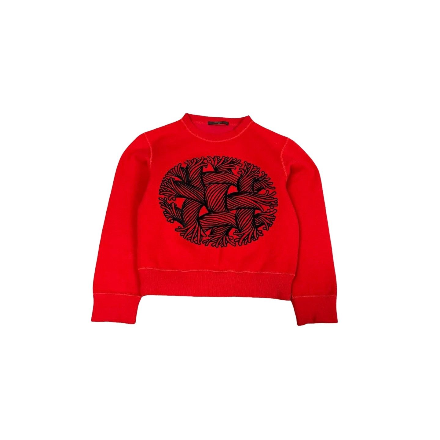 Louis Vuitton Louis Vuitton Vine Knot Print Sweatshirt Size M Size US M / EU 48-50 / 2 - 1 Thumbnail