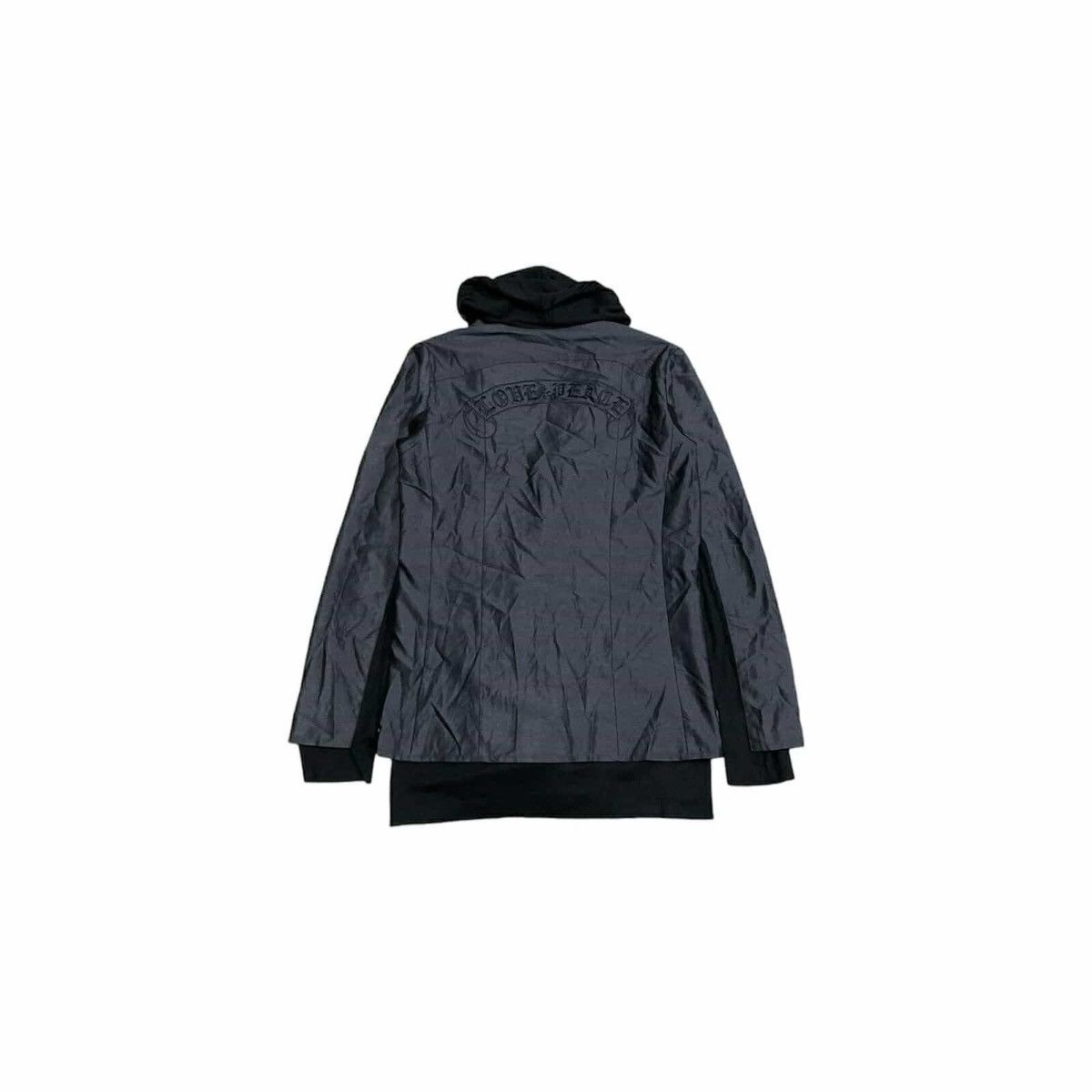 Hysteric Glamour × If Six Was Nine × Japanese Brand 🔥Sixk Y2K Semantic Design Shawl Collar Jacket Goth Punk Size US M / EU 48-50 / 2 - 14 Thumbnail