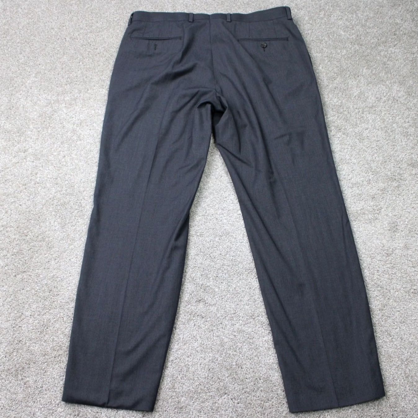 Ralph Lauren LAUREN Ralph Lauren Pants Mens 34x30 Gray Flat Front Polyester/Rayon Straight Dress Pants Mens Regular Utility/Workwear Size US 34 / EU 50 - 6 Thumbnail