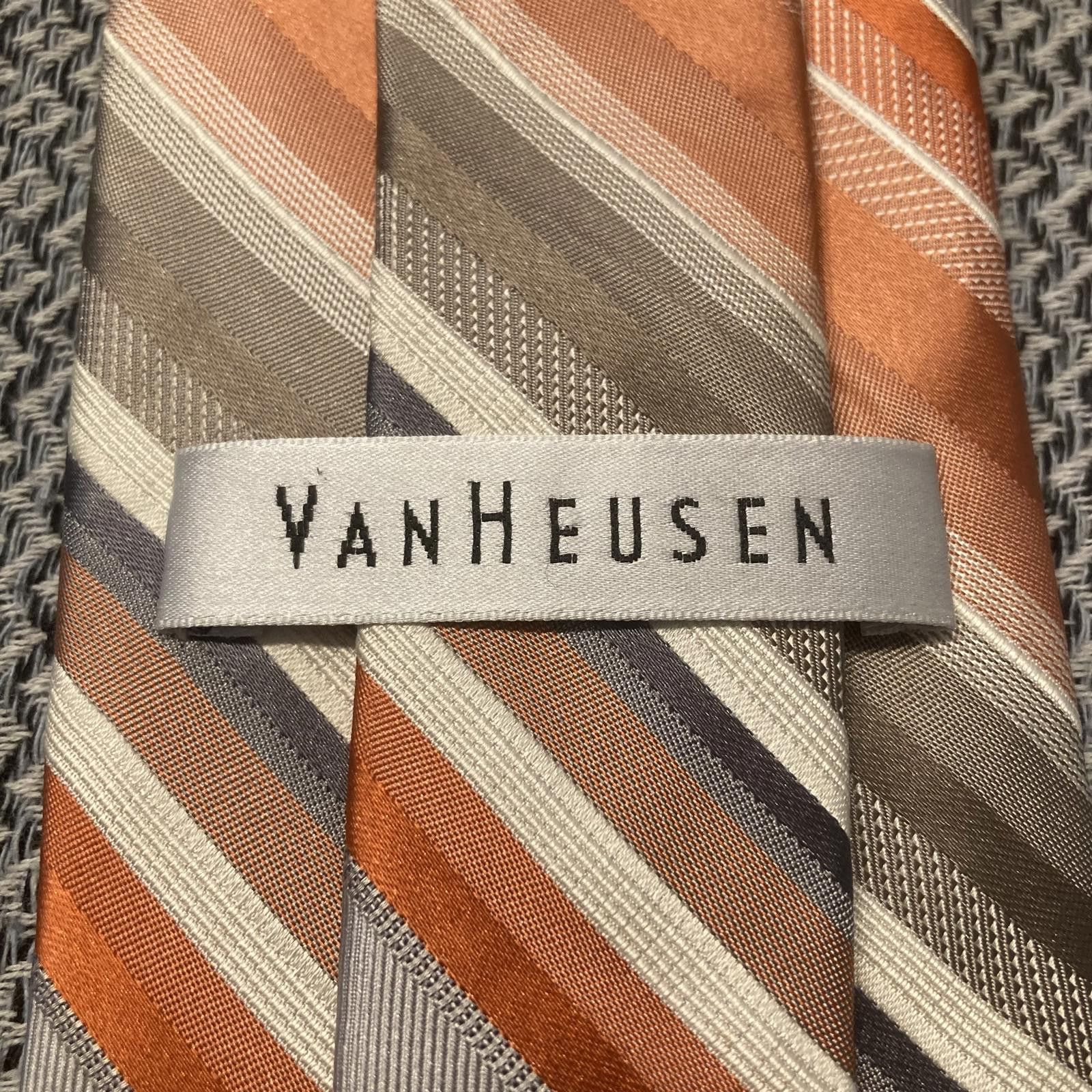 Van Heusen Van Heusen Striped Tie 58/3.5 Size ONE SIZE - 3 Thumbnail