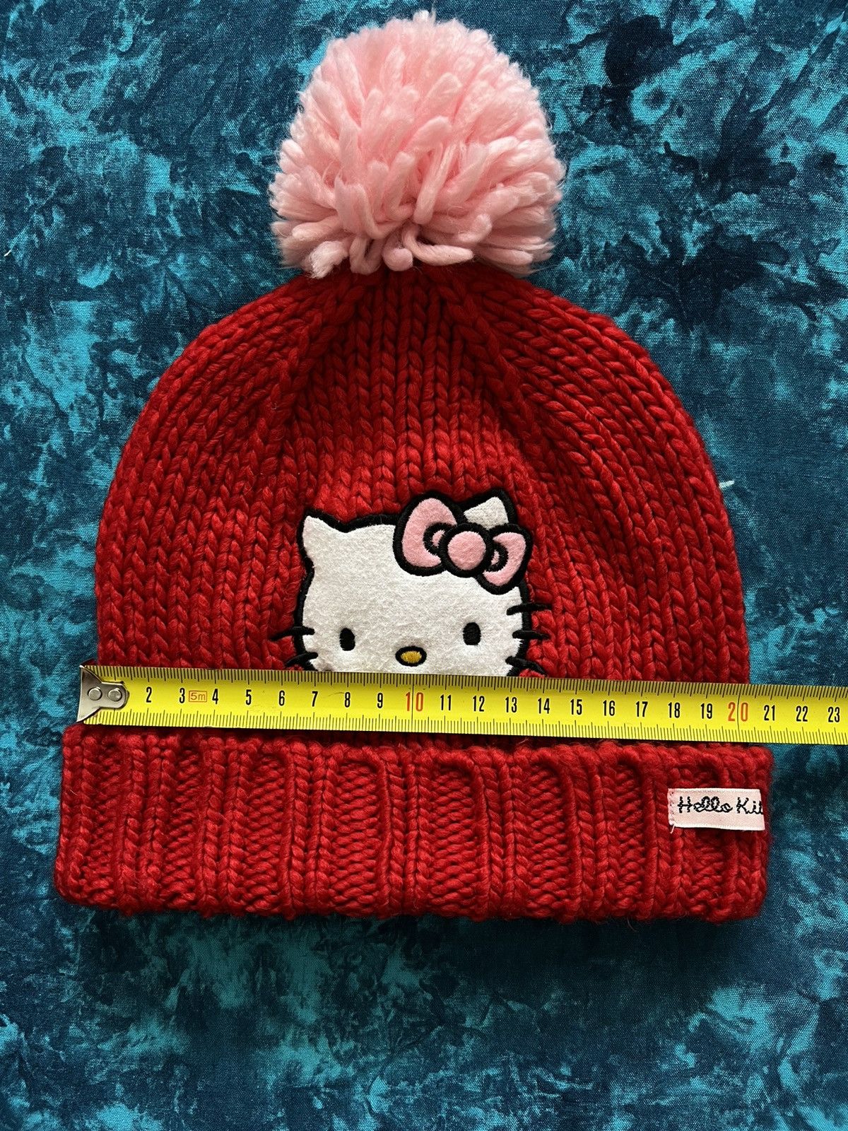 Japanese Brand × Vintage Y2k Hello Kitty Beanie Hat Hello Bunny Big Logo Size ONE SIZE - 17 Thumbnail