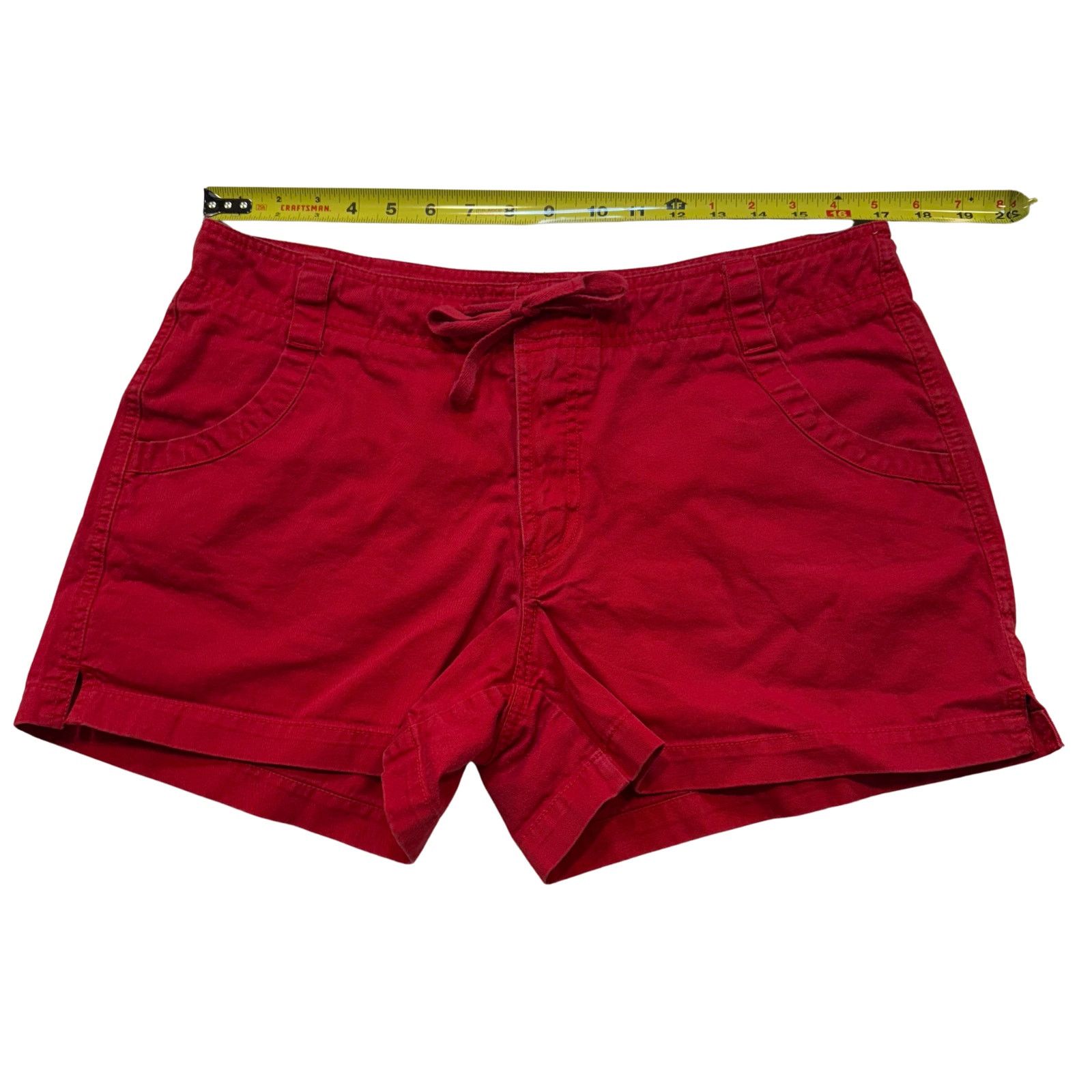 Vintage Vintage Austin Clothing Co. Red Button Tie Fly Shorts Size 36" / US 14 / IT 50 - 5 Thumbnail