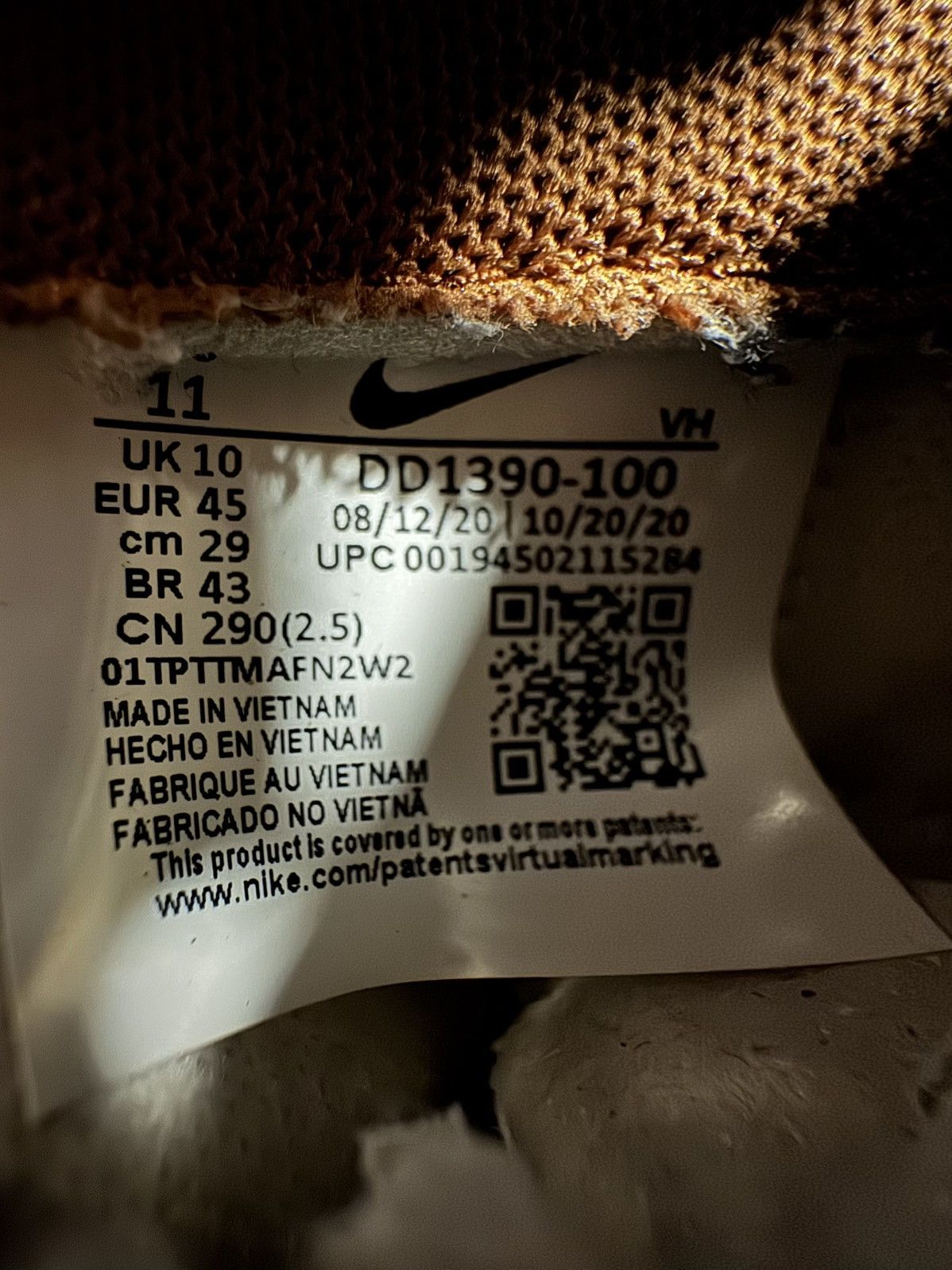 Nike Nike dunk low medium curry Size US 11 / EU 44 - 8 Thumbnail
