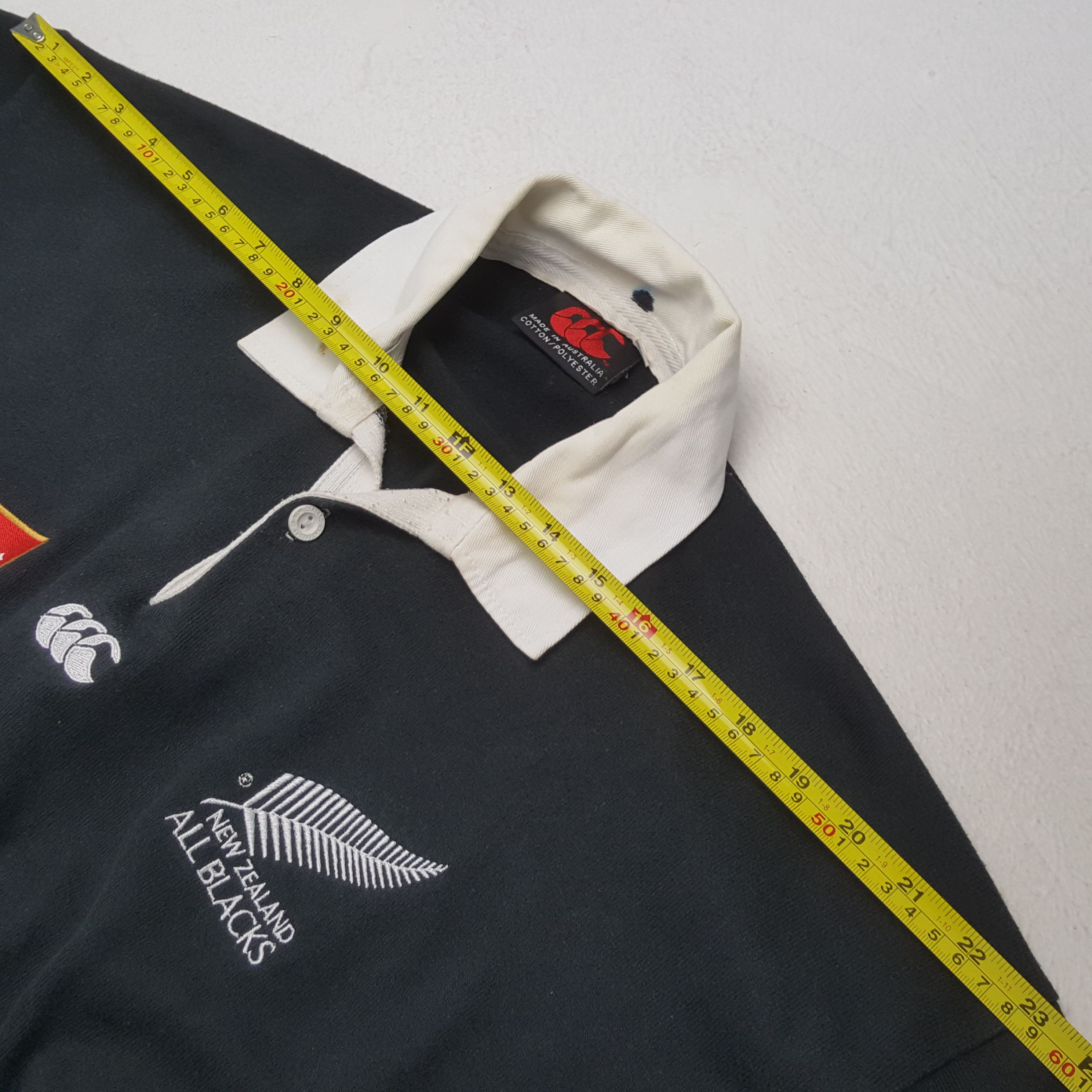 Canterbury of New Zealand × Rap Tees × Vintage Vintage Canterbury Stanlager Rapper Rugby Polos C294N23 Size US L / EU 52-54 / 3 - 6 Thumbnail