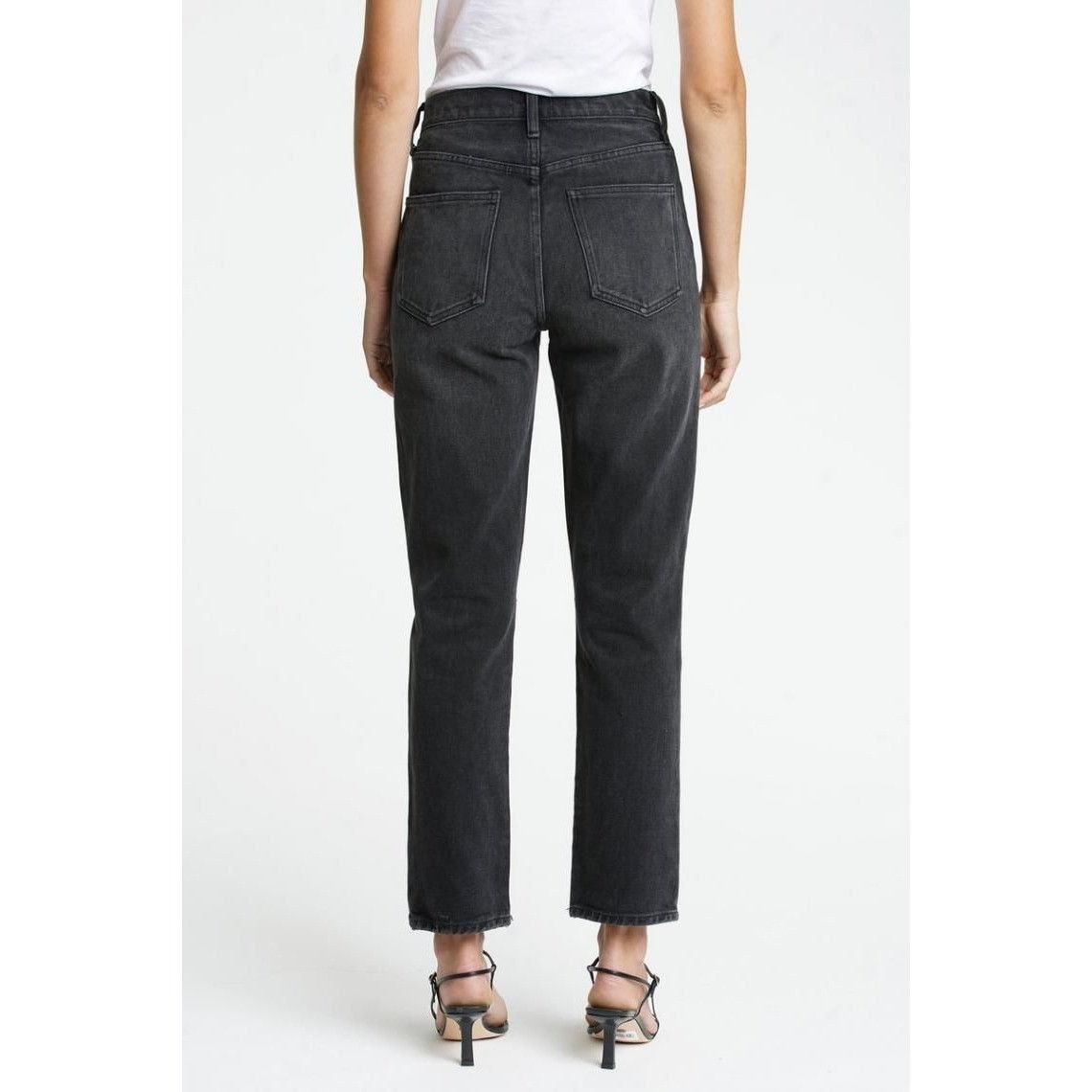 Hudson Jeans Kass High-Rise Straight Jeans Sweet Escape 26