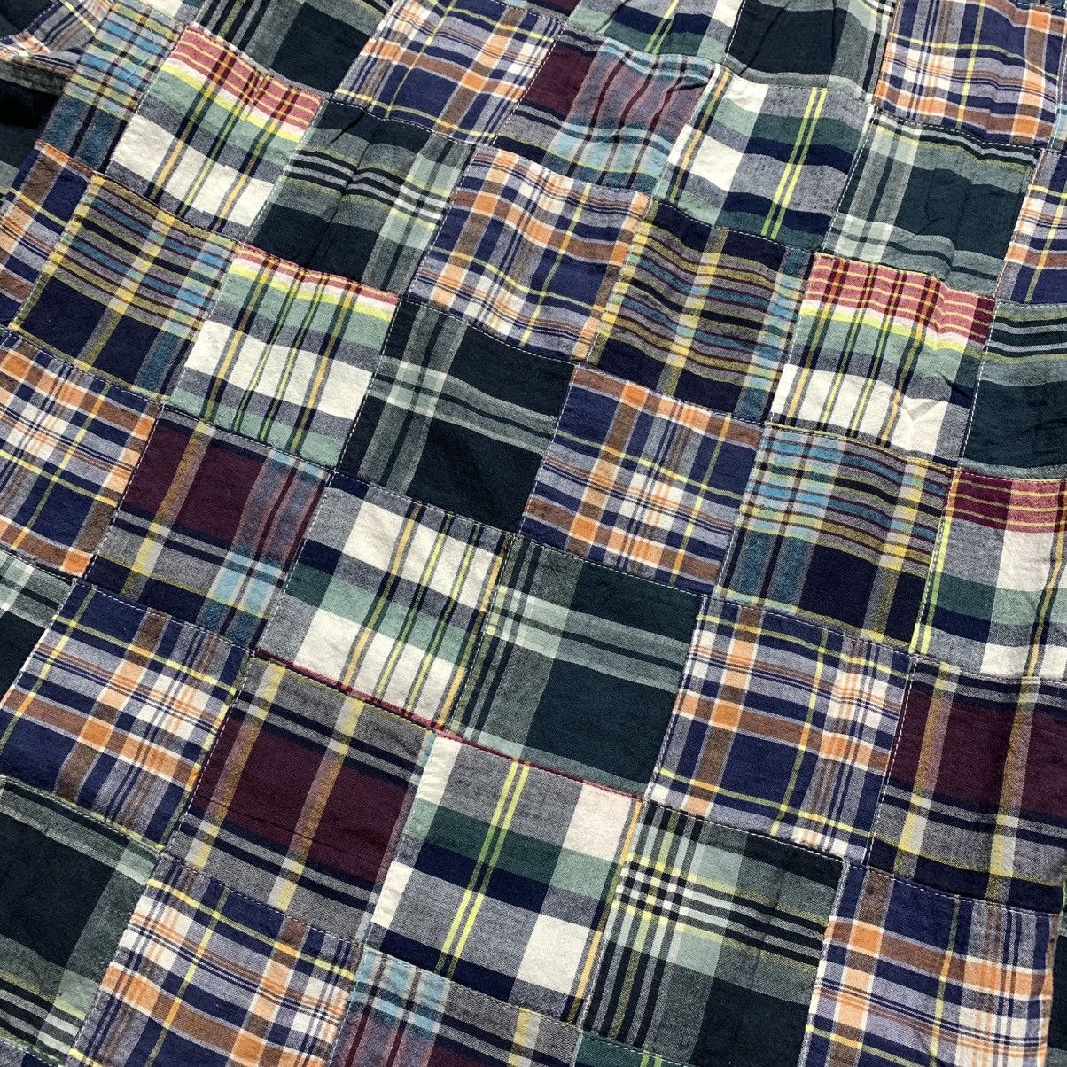 Vintage Thruxton Multi Plaid Patchwork Flannel Shirt Size US M / EU 48-50 / 2 - 10 Thumbnail