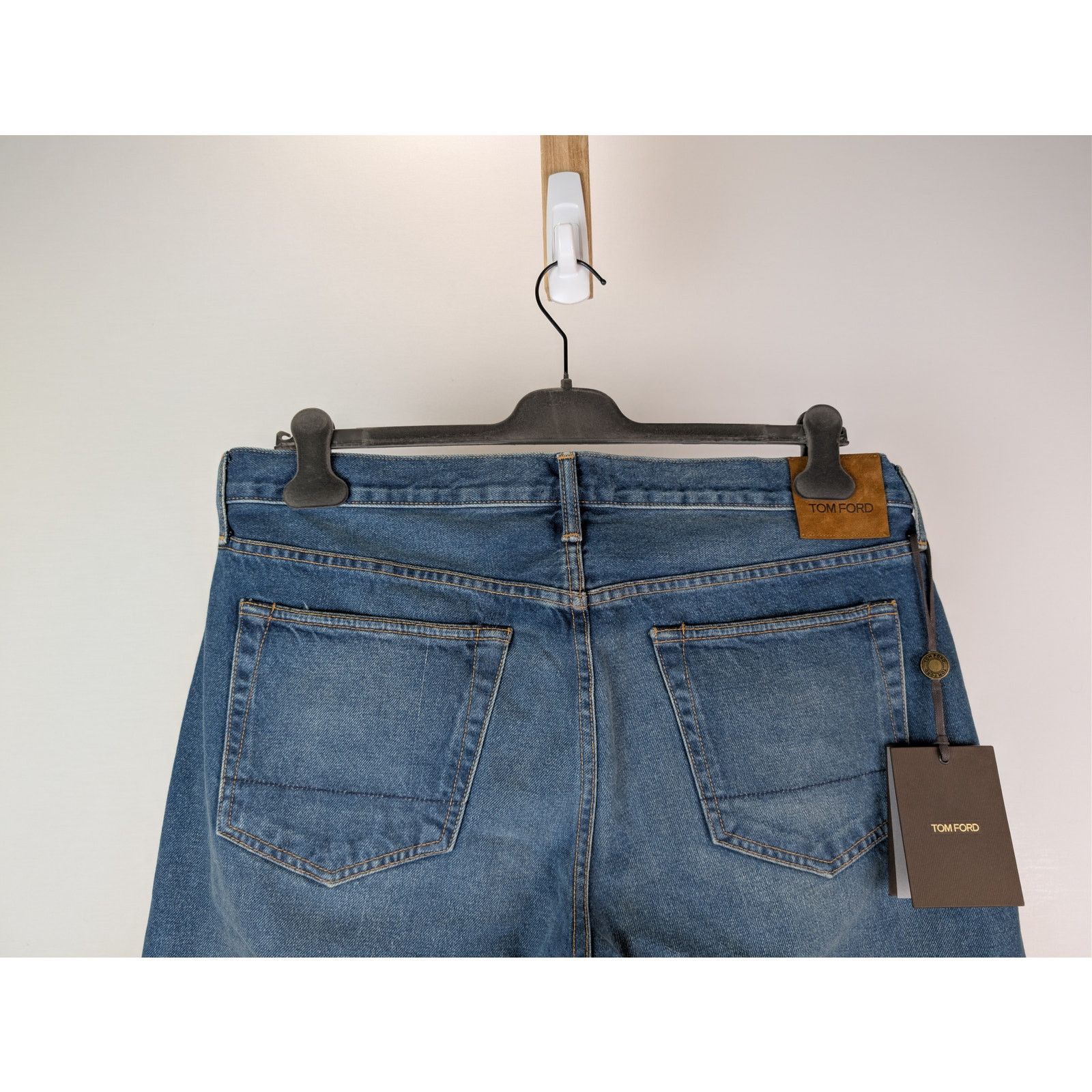 Tom Ford o1rshd1 Slim Denim Jeans in Blue Size US 38 / EU 54 - 9 Thumbnail