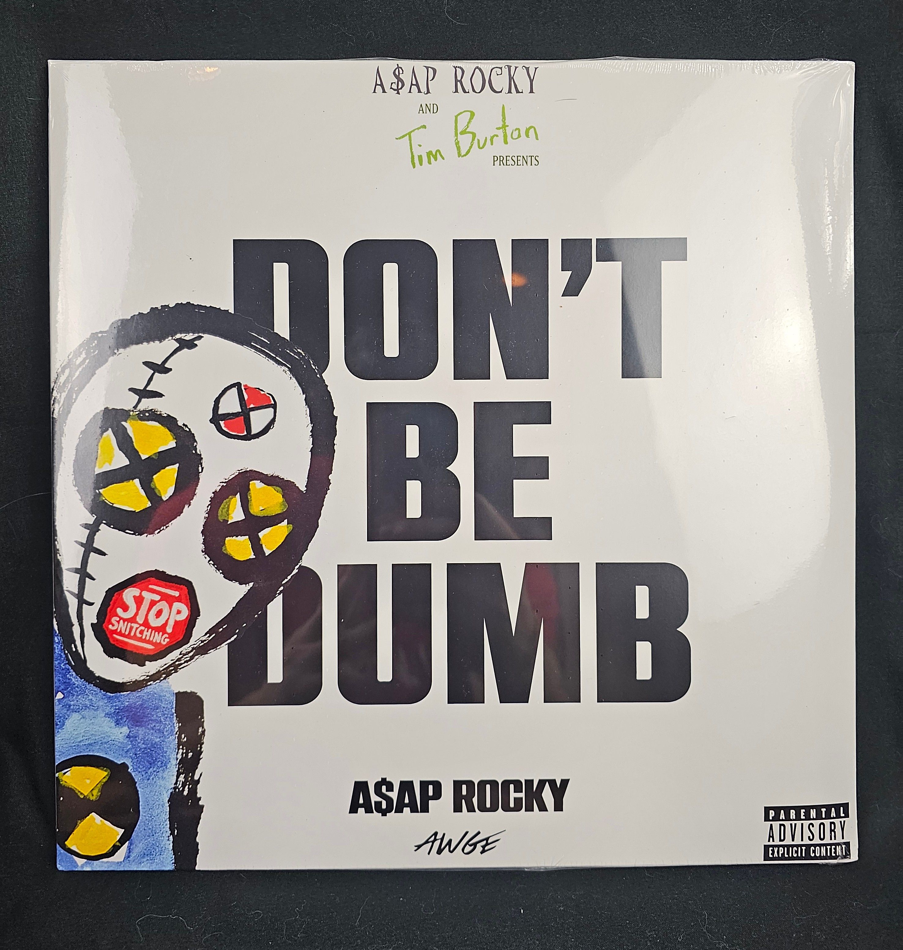 A$AP Rocky A$AP Rocky Don’t Be Dumb Signed Vinyl Set Of 4 Tim Burton Size ONE SIZE - 2 Thumbnail