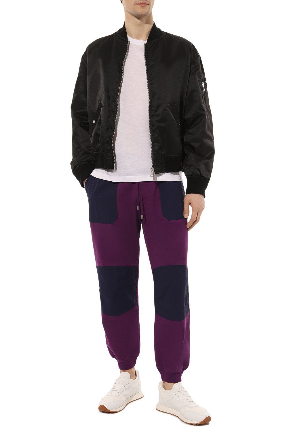 Gucci × The North Face GUCCI x NORTH FACE purple logo print sweatpants jogger Large Size US 34 / EU 50 - 2 Thumbnail