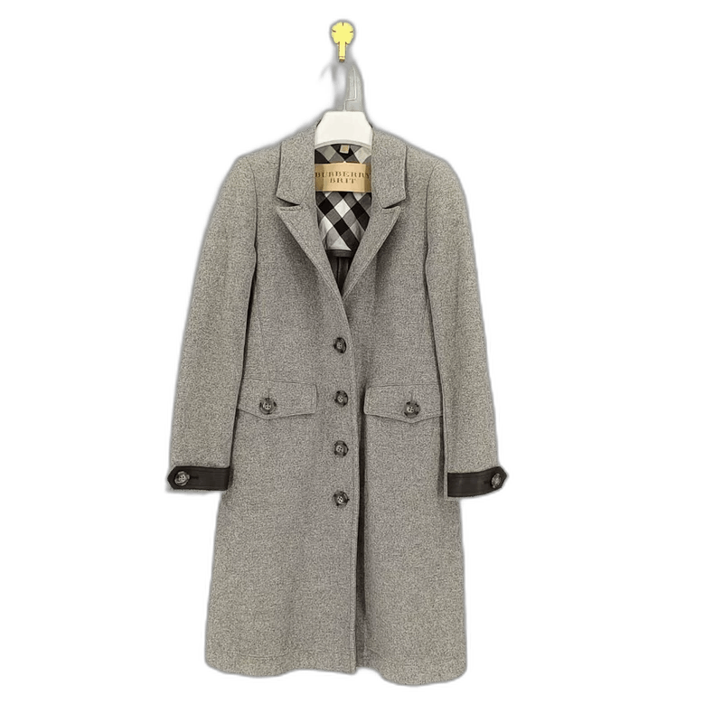 Burberry burberry gray cashmere coat uk size 6 Size US XS / EU 42 / 0 - 1 Thumbnail